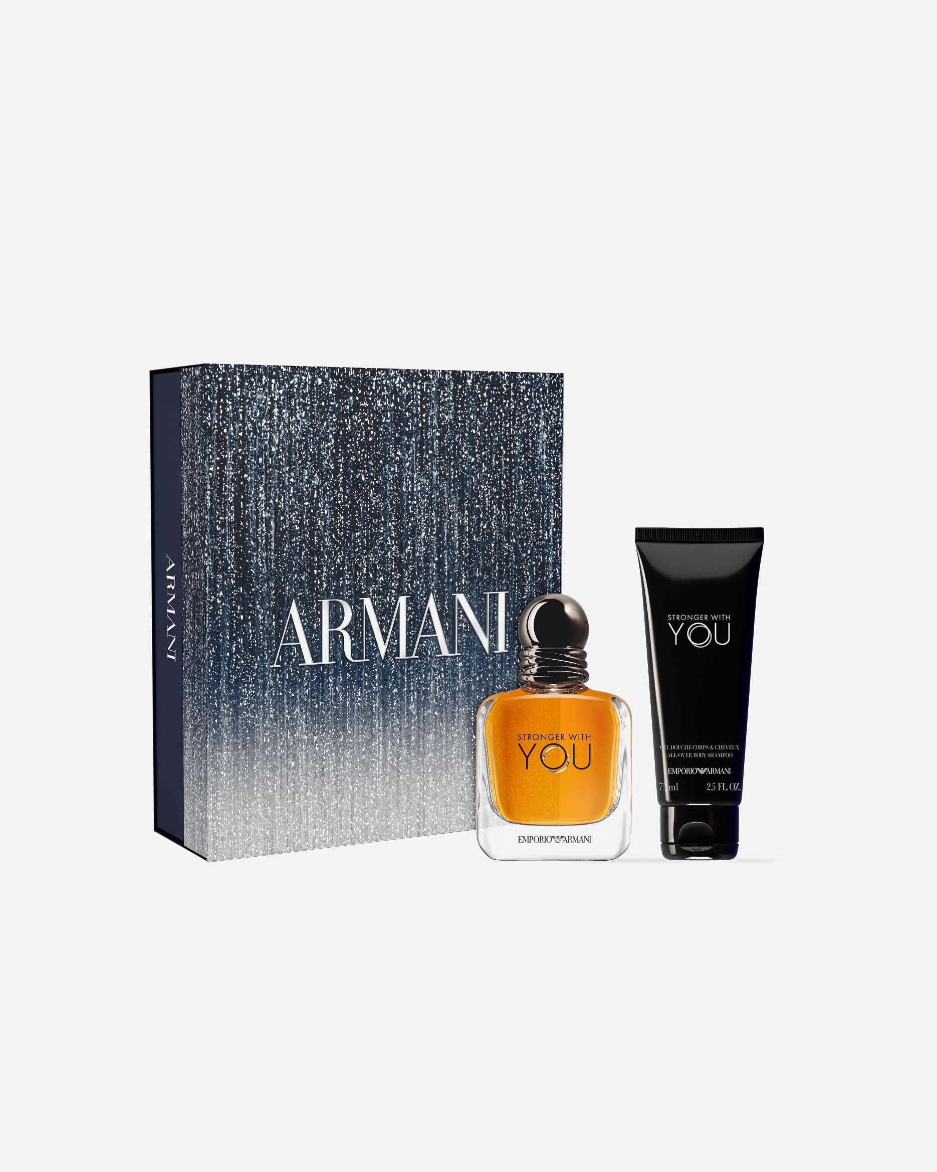 Zestaw zapachowy dla Mężczyzna Emporio Armani Stronger with You - zestaw prezentowy