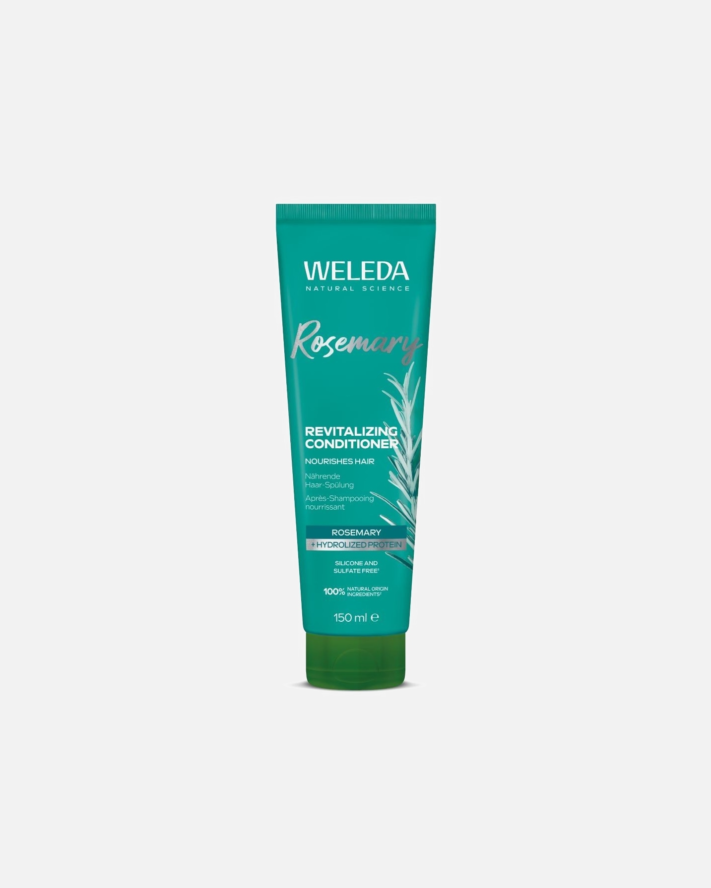 Odżywka do włosów do spłukiwania dla Unisex Weleda Rewitalizująca odżywka z rozmarynem 150 ml