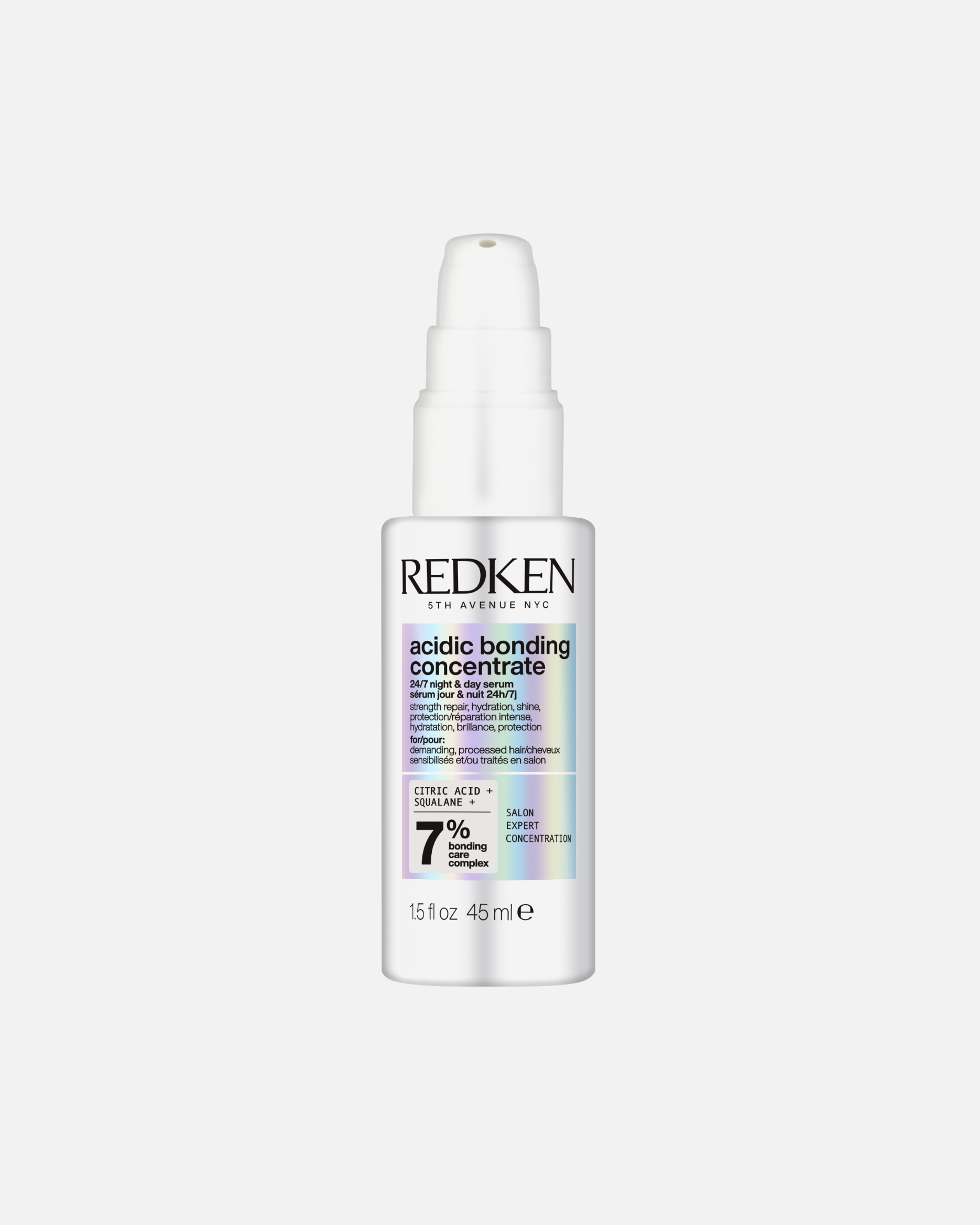 Serum do włosów dla Kobieta Redken Acidic ACIDIC BONDING CONCENTRATE ODBUDOWUJĄCE SERUM DO WŁOSÓW NA DZIEŃ I NA NOC 45 ml