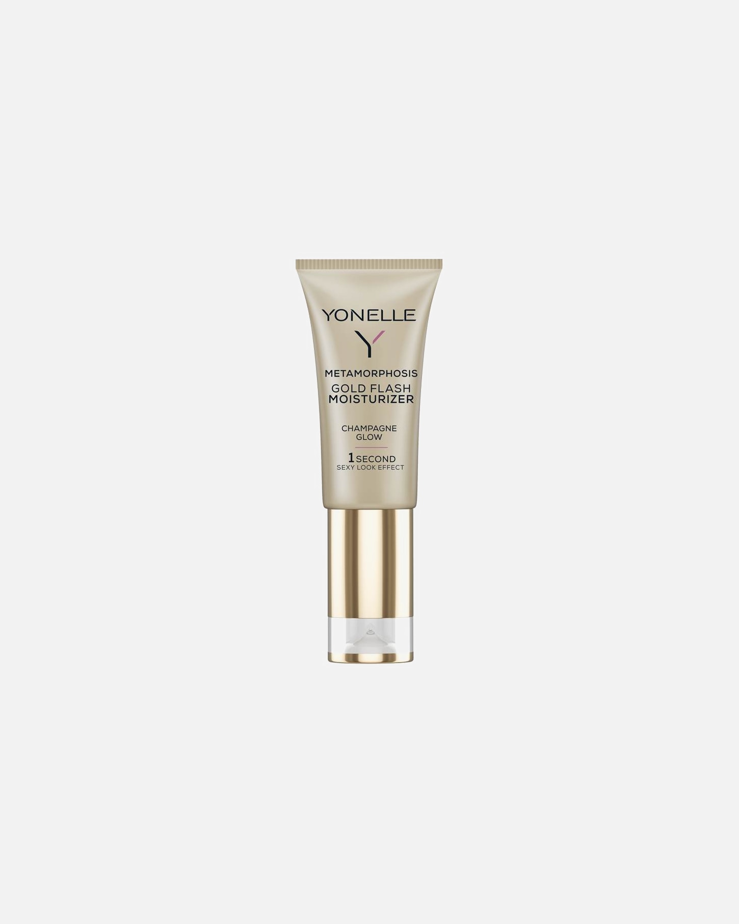 Metamorphosis Gold Flash Moisturizer Champagne Glow (5 ml) w prezencie przy zakupie produktów marki Yonelle.