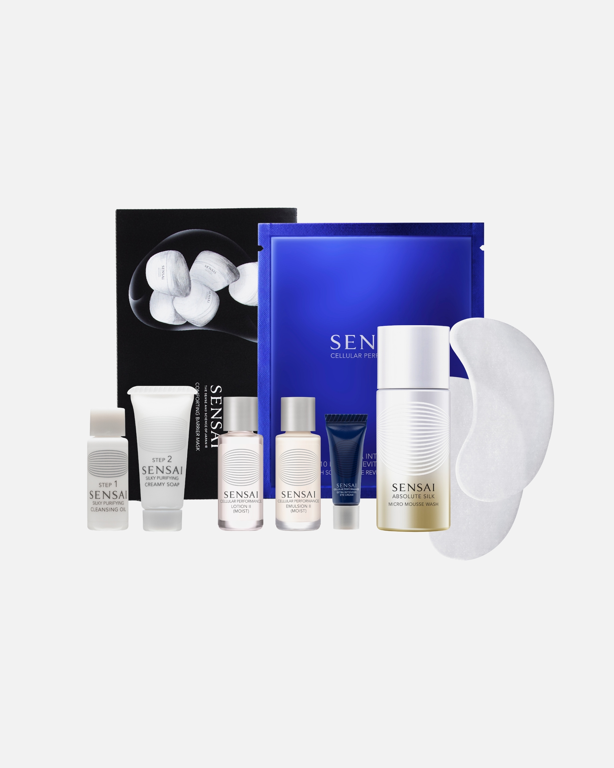 Zestaw miniatur w prezencie przy zakupie kosmetyków marki SENSAI za min. 899 zł.