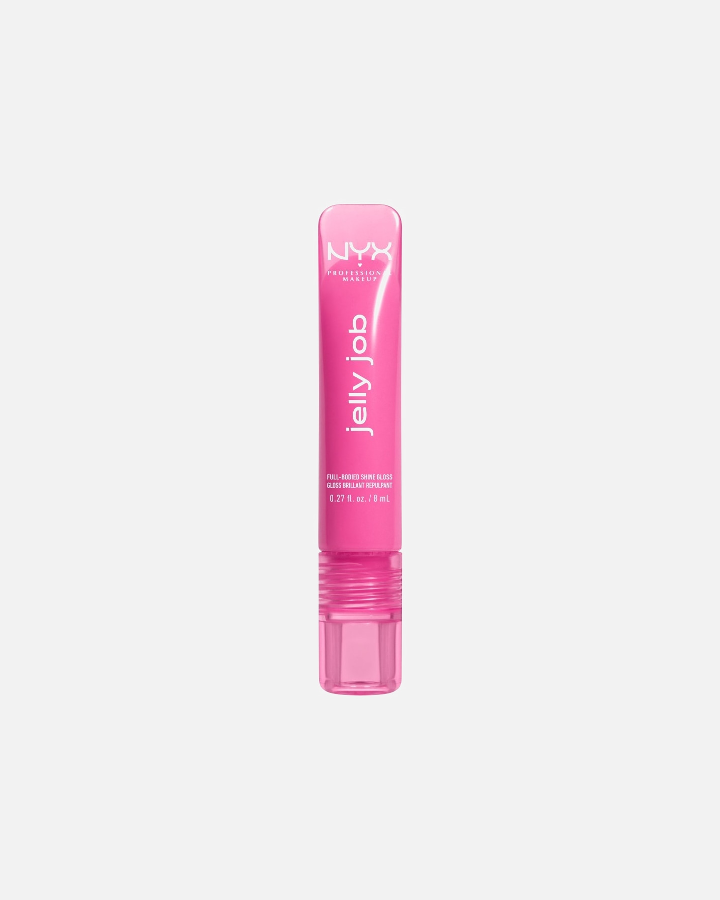 Błyszczyk do ust dla Unisex NYX Professional Makeup Jelly Job Peptide Infused Jelly Gloss 11 - JELLY ICING