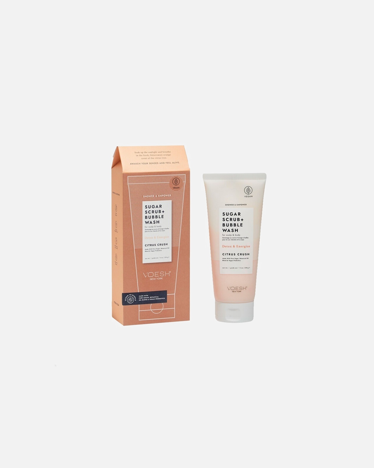Zestaw do pielęgnacji włosów dla Unisex Voesh 210 ml