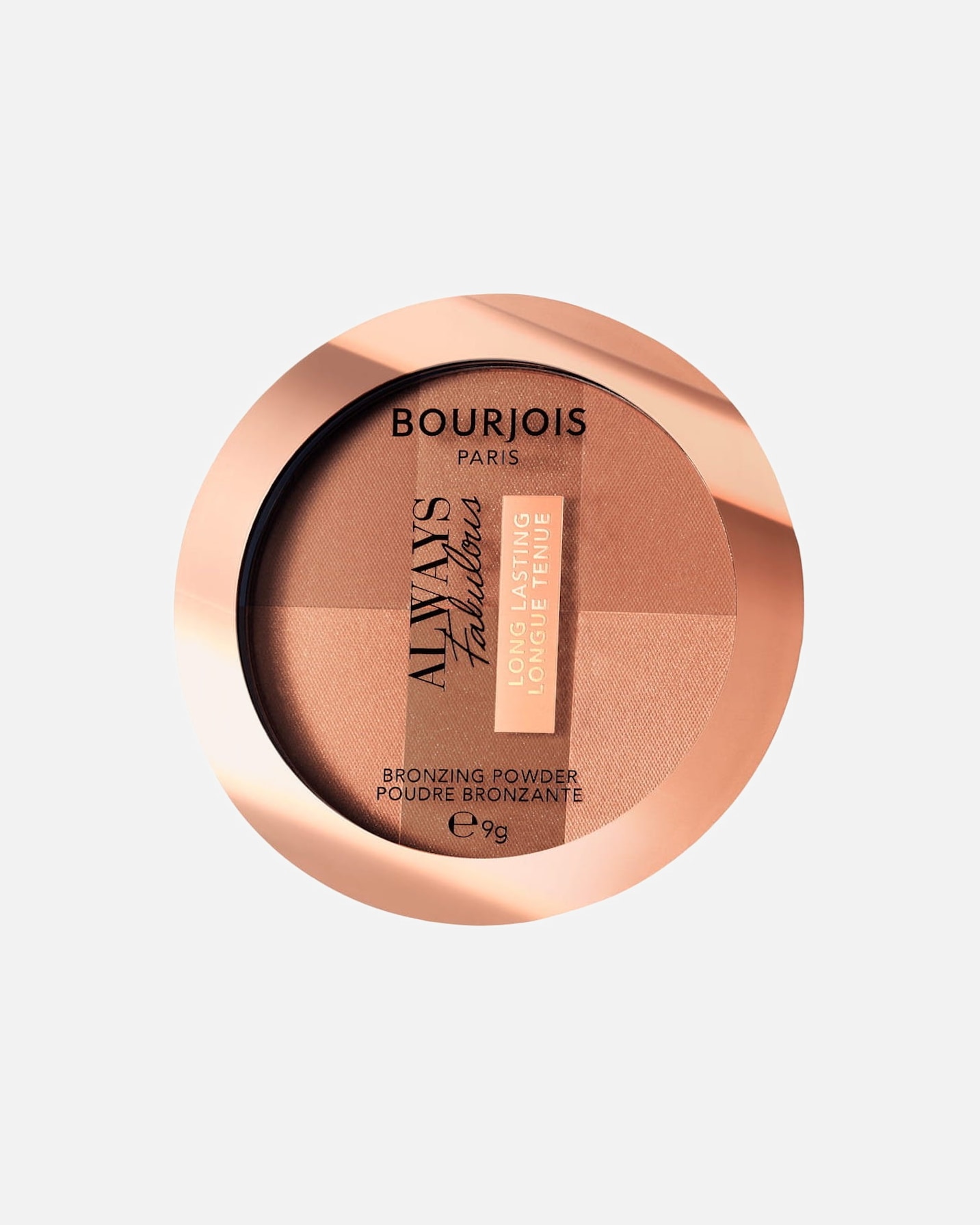 Bronzer dla Kobieta Bourjois Bourjois bronzer uniwersalny rozświetlający Always Fabulous - 001 Medium 002 - DARK