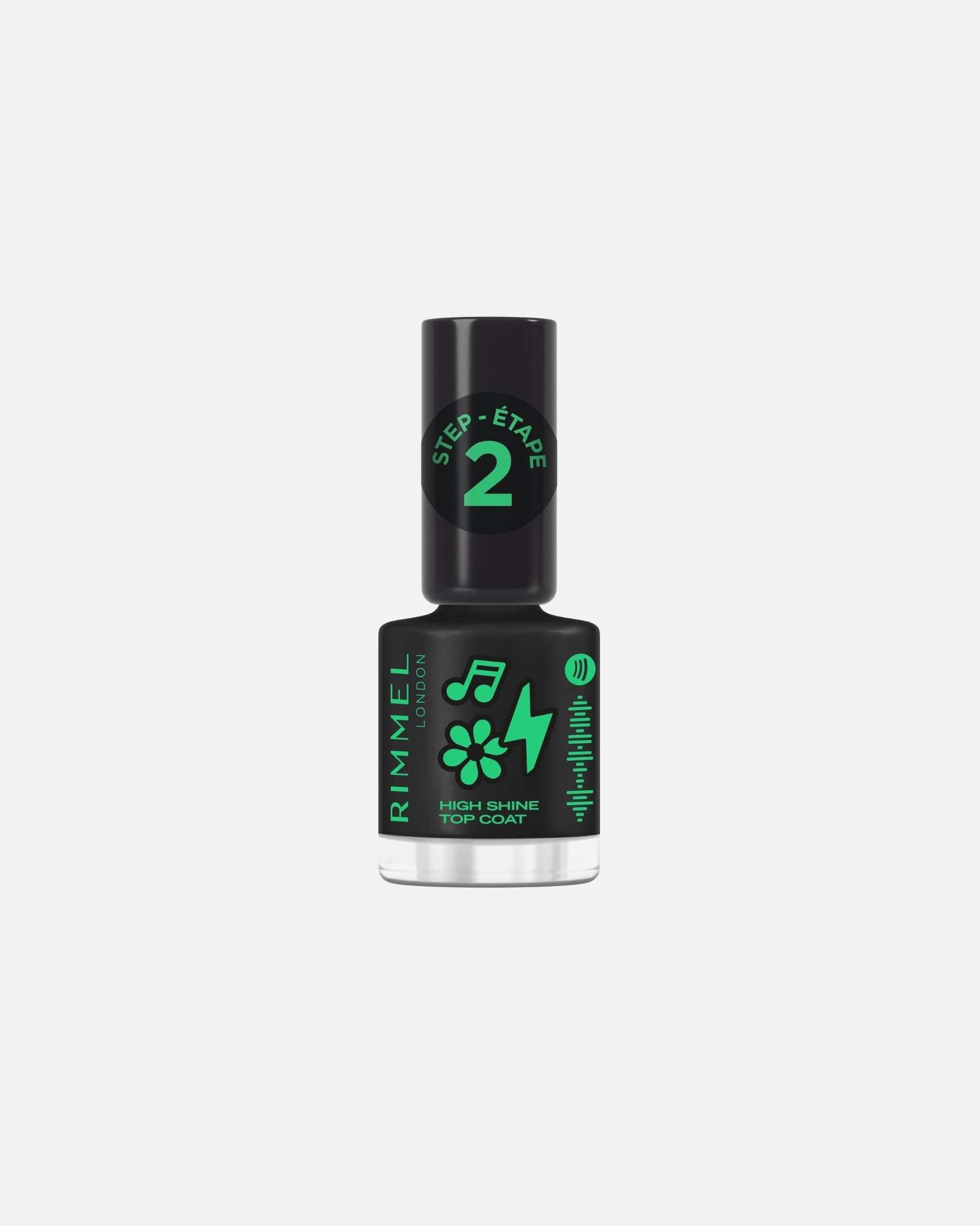 Top coat dla Unisex Rimmel London Super Gel 12 ml
