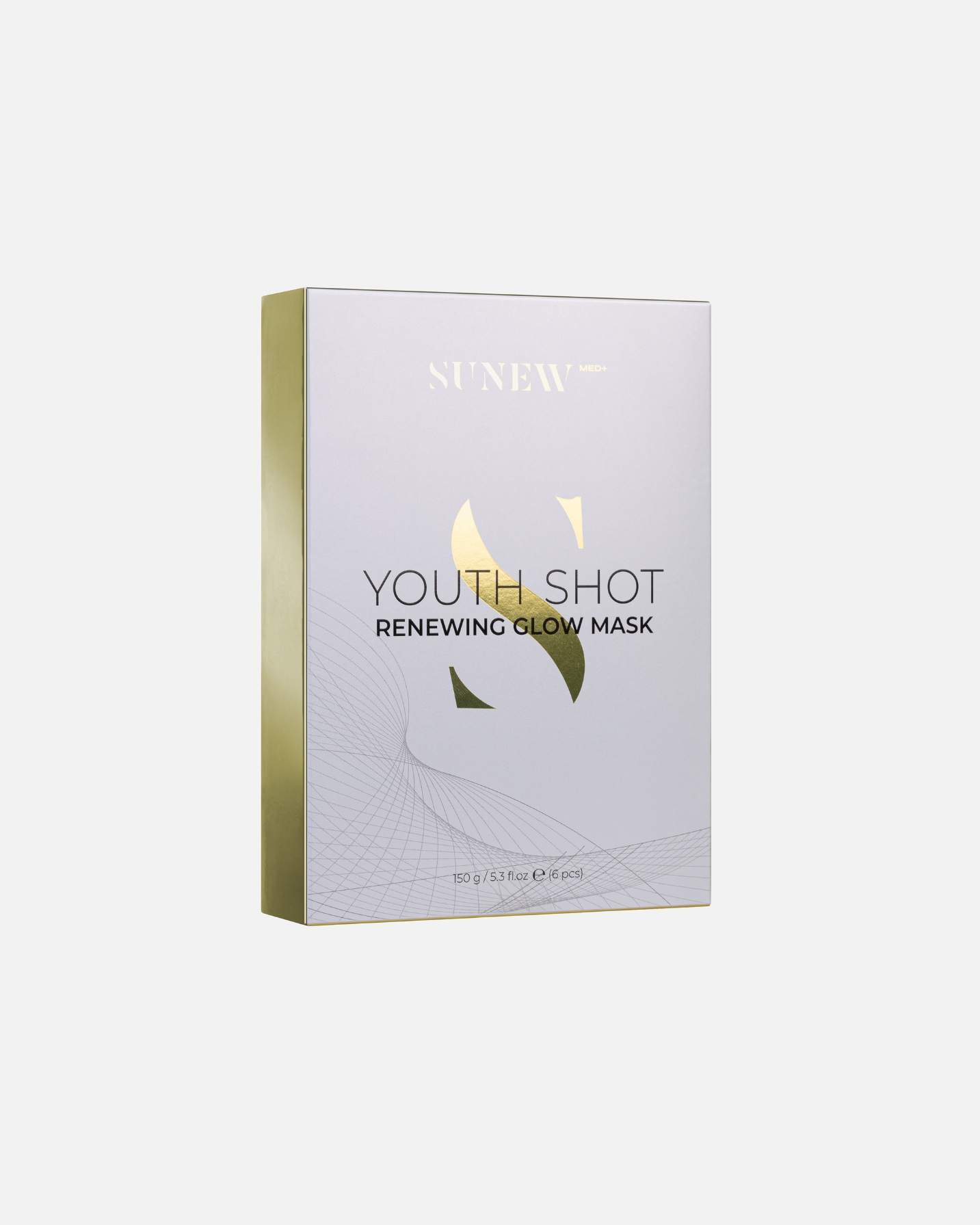 Maska w płachcie dla Unisex Sunewmed+ Youth Shot Maska w płachcie do twarzy regenerująca + glow 6 szt Youth shot
