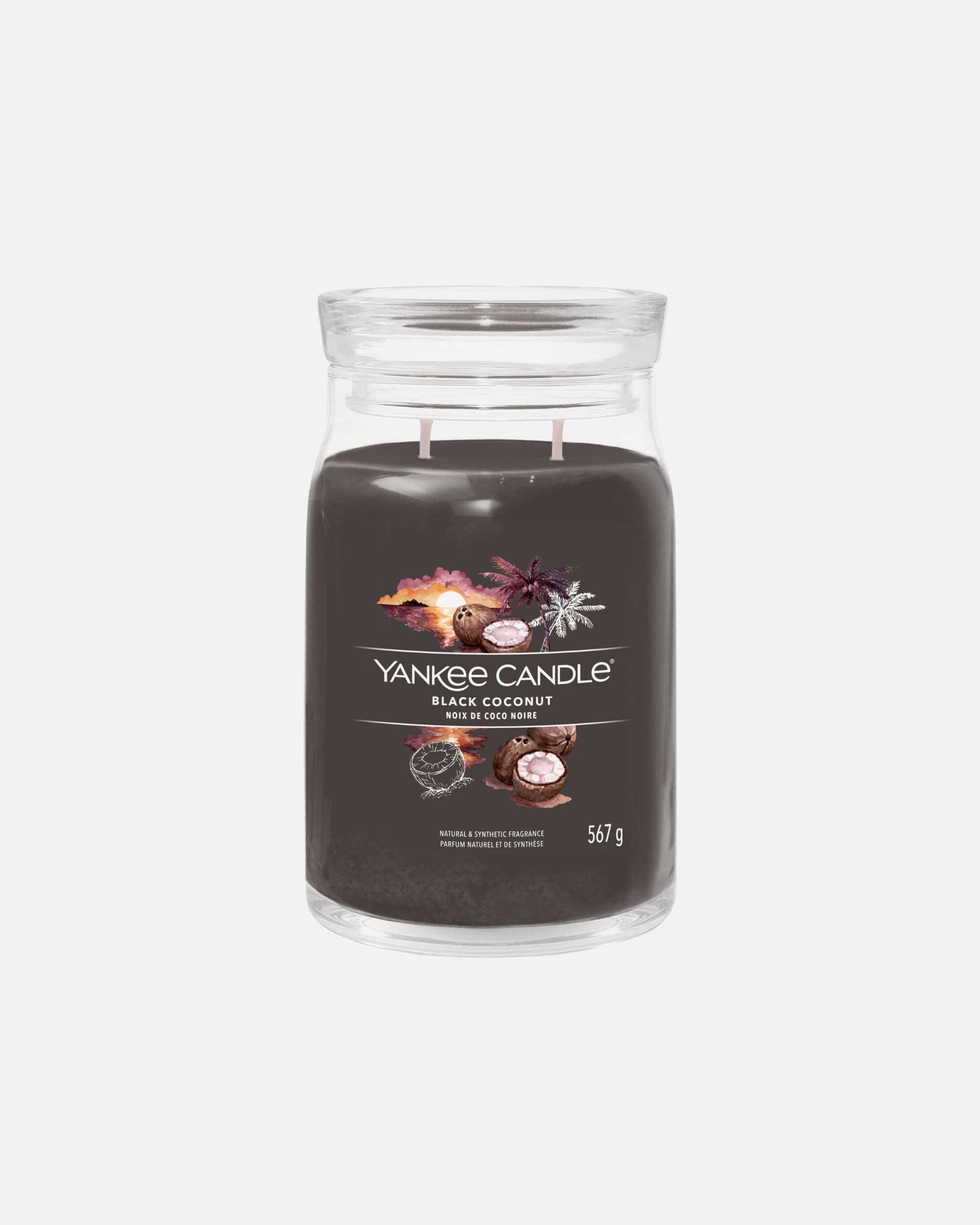 Świeca dla Unisex YANKEE CANDLE Jar Black Coconut 567 g - Signature