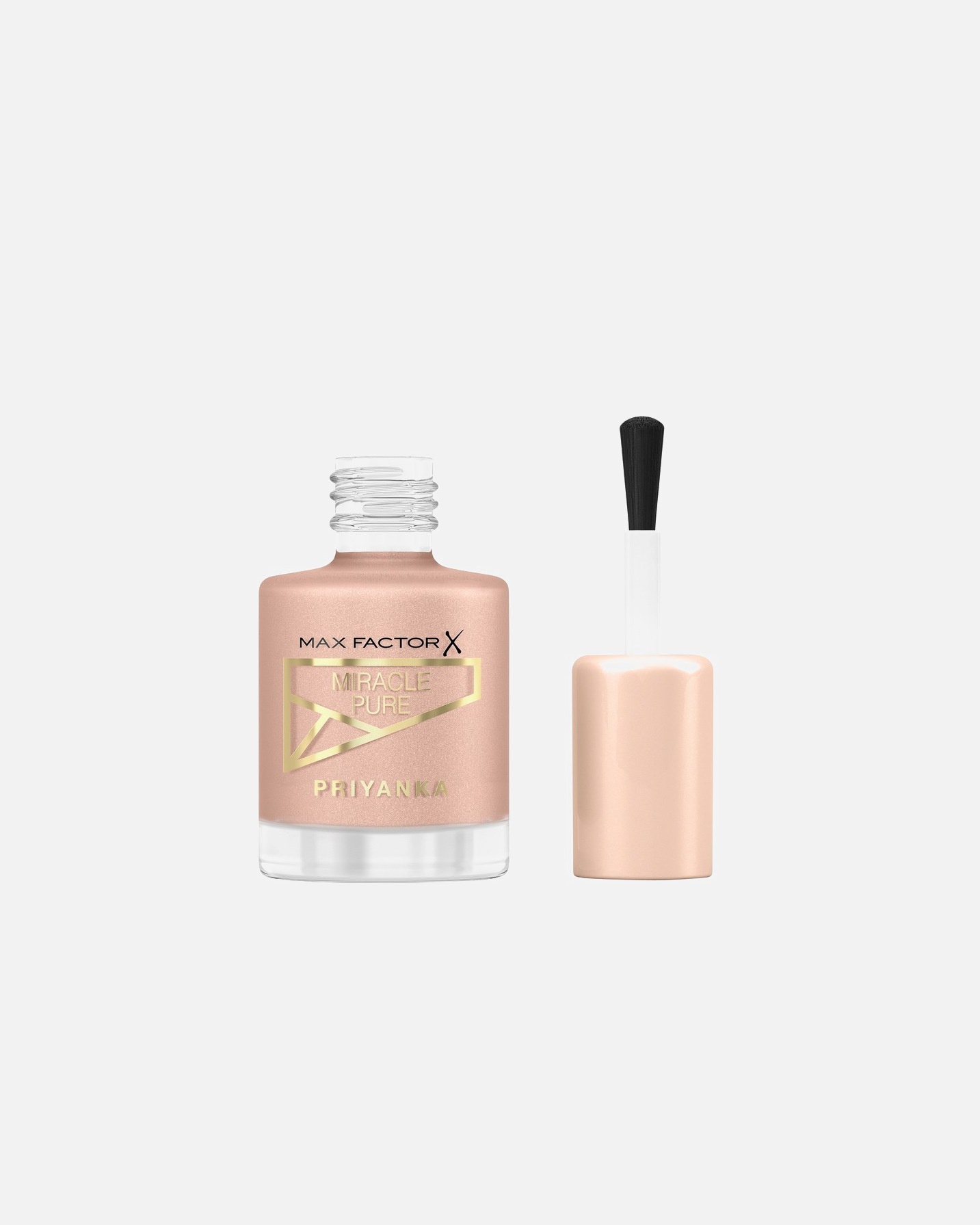 Lakier do paznokci dla Unisex Max Factor Priyanka Collection Miracle Pure Nail 775 - Radiant Rose