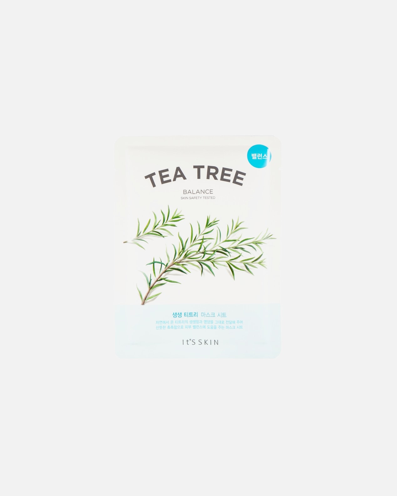 Maska w płachcie dla Unisex It's Skin It´S SKIN The Fresh Mask Sheet Tea Tree 18 g