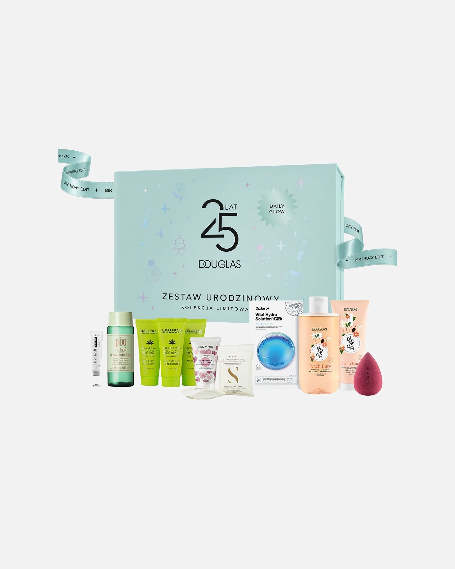 Zestaw do pielęgnacji ciała dla Unisex DOUGLAS BEAUTY DROP Default Brand Line DAILY GLOW 1 szt.