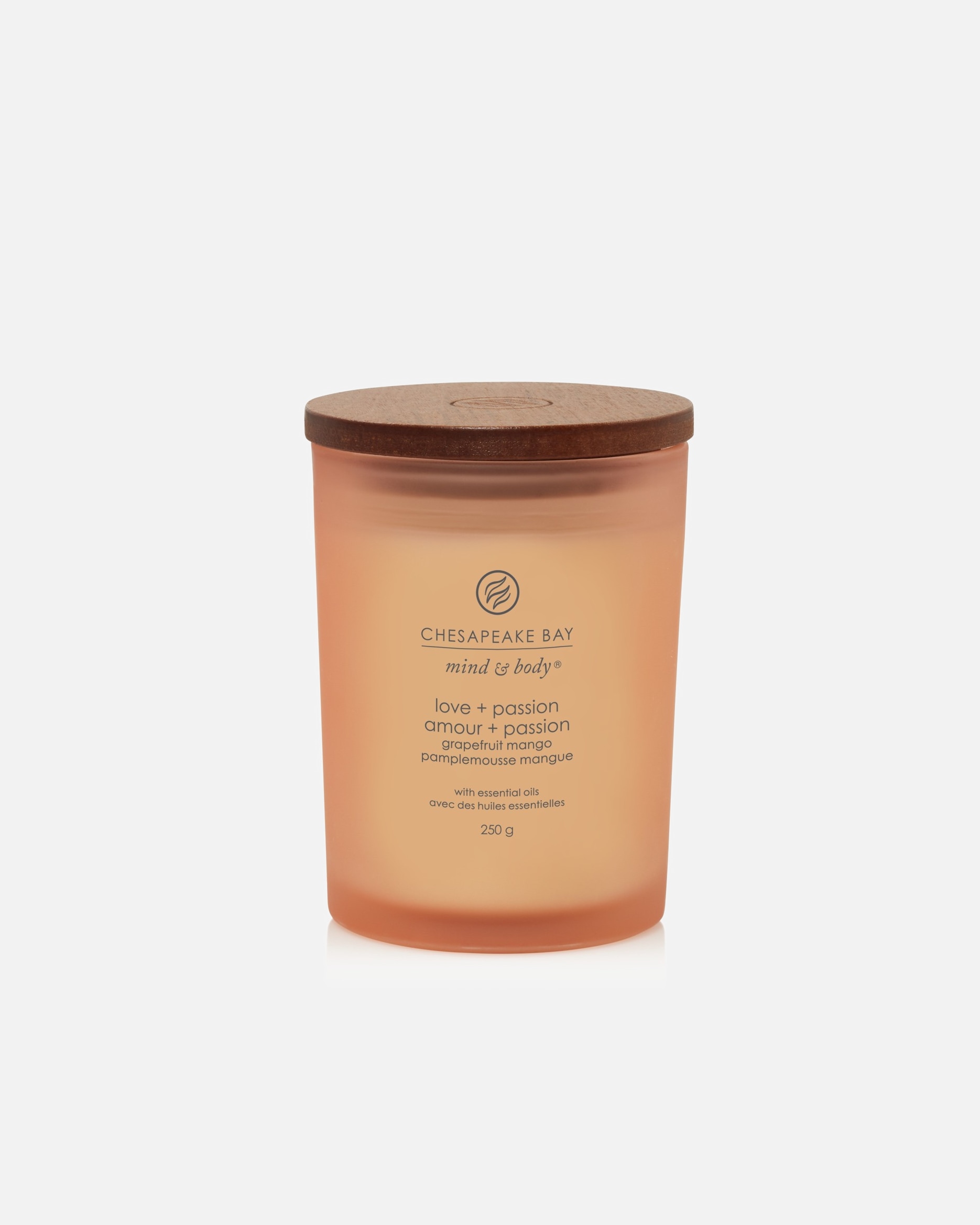Świeca dla Unisex Chesapeake Bay LOVE & PASSION (GRAPEFRUIT MANGO) 250 g