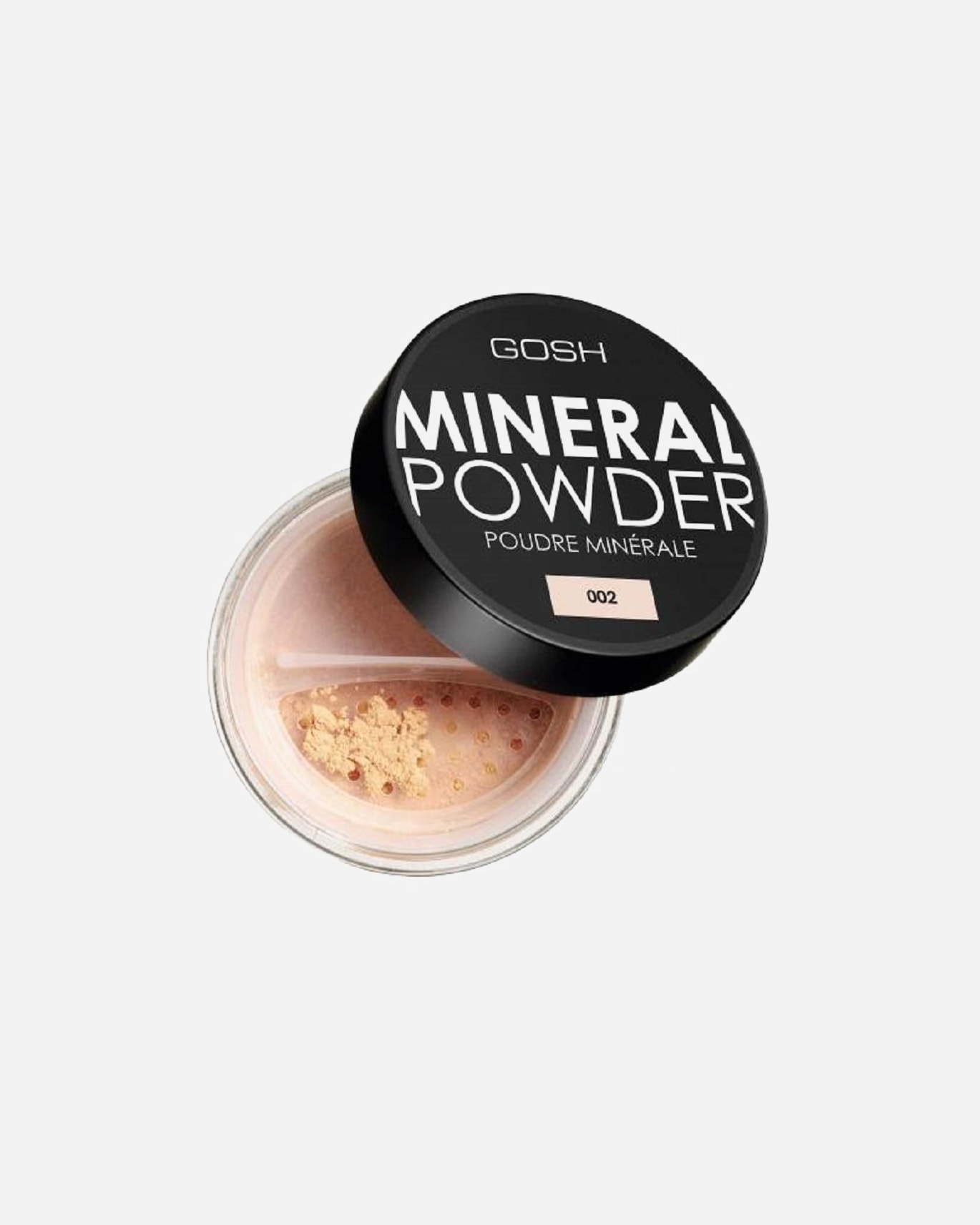 Puder dla Unisex Gosh Copenhagen Mineral Powder puder mineralny 002 Ivory