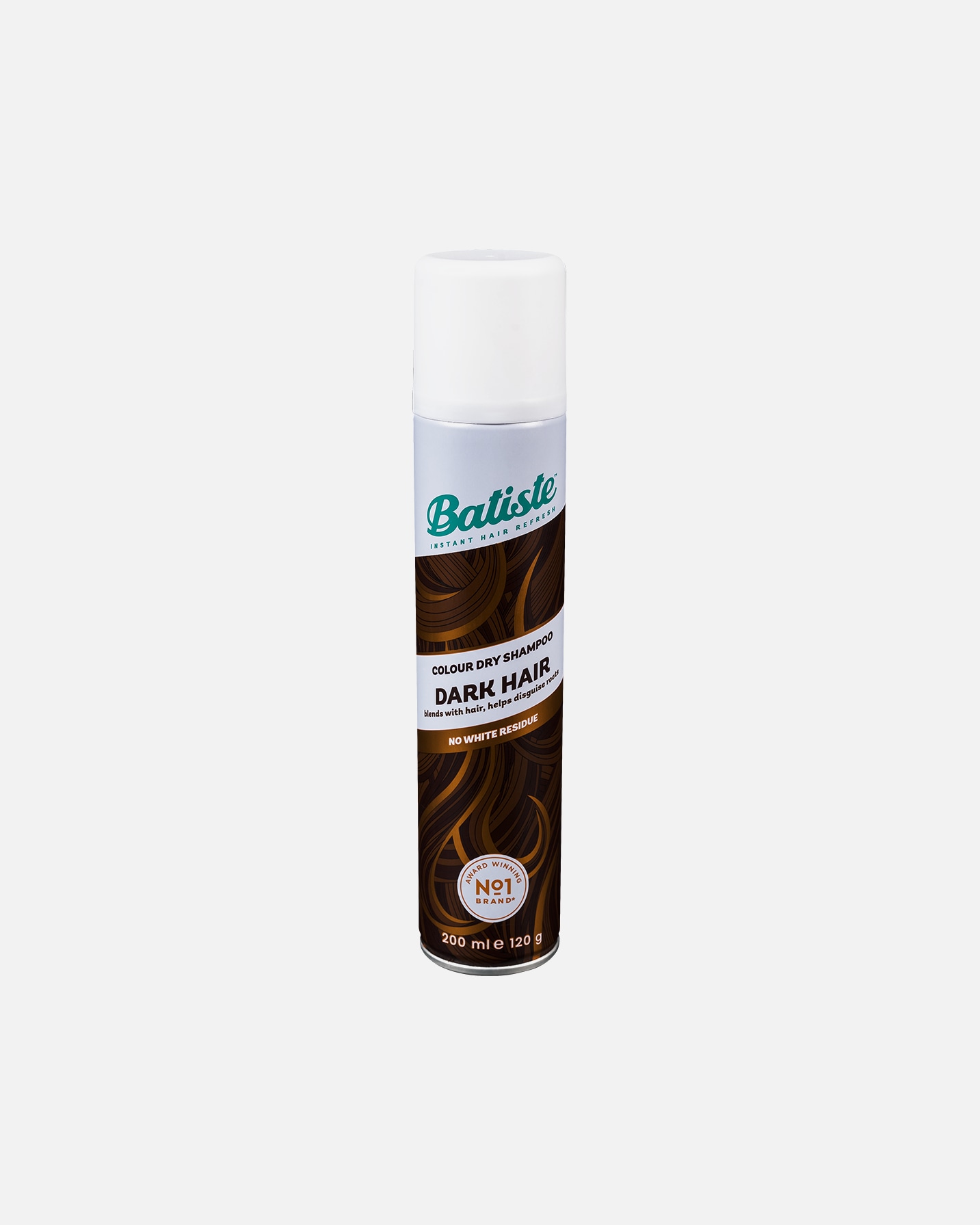 Suchy szampon dla Unisex Batiste Dark - do włosów ciemnobrązowych 200 ml