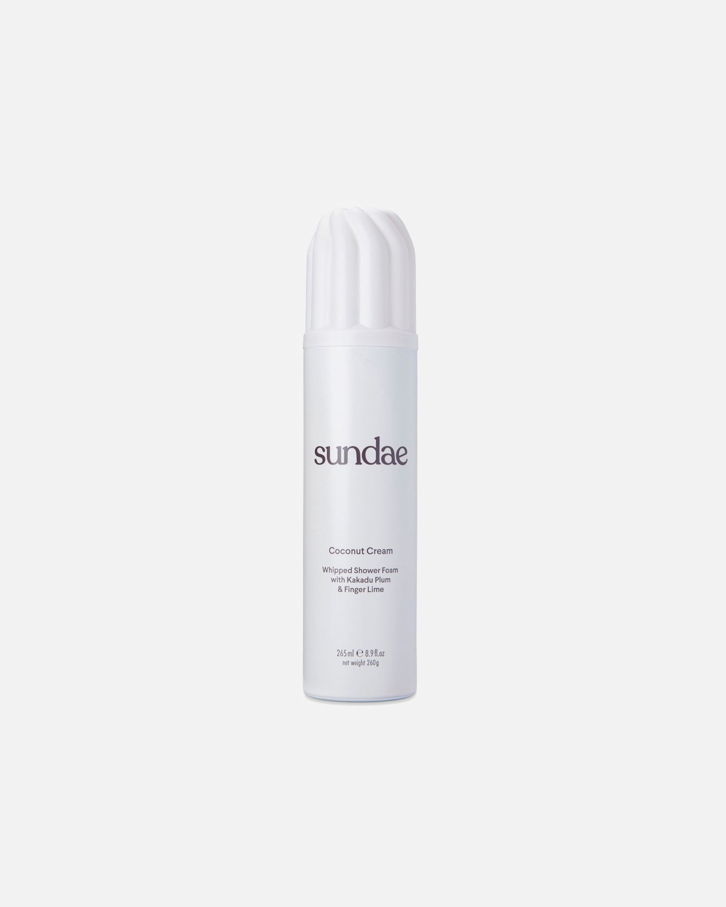 Pianka do mycia dla Unisex SUNDAE Coconut Cream 265 ml