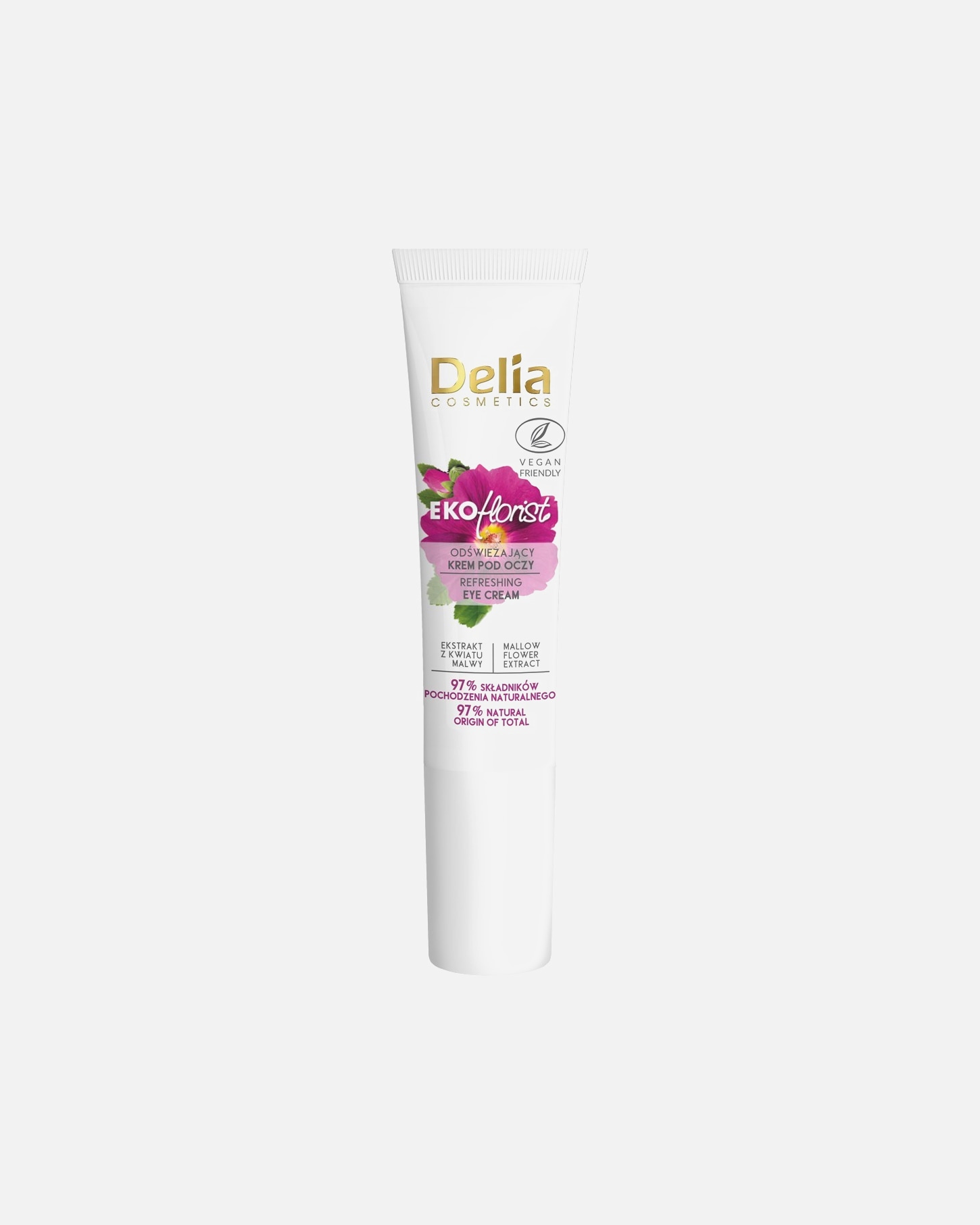 Krem pod oczy dla Unisex Delia Cosmetics EKOflorist - MALWA - Krem pod oczy