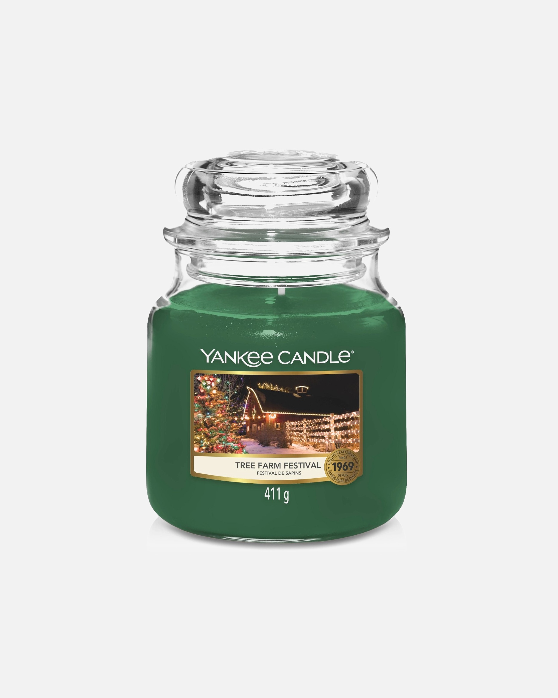 Świeca dla Unisex Alterna Caviar Anti-Aging Professional Styling Jar Tree Farm Festival 411g