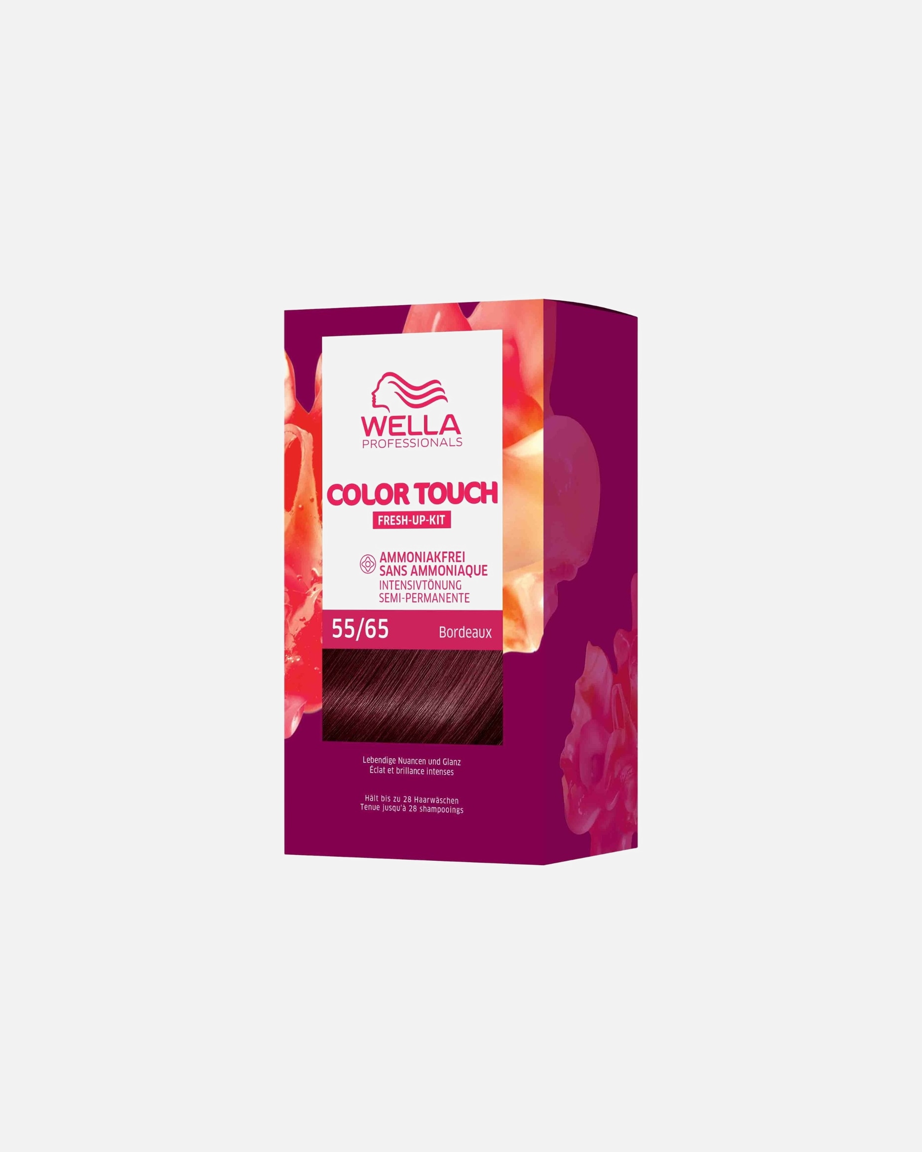 Farba do włosów dla Unisex Wella Color Touch Zestaw odświeżający No. 55/65 - Bordeaux