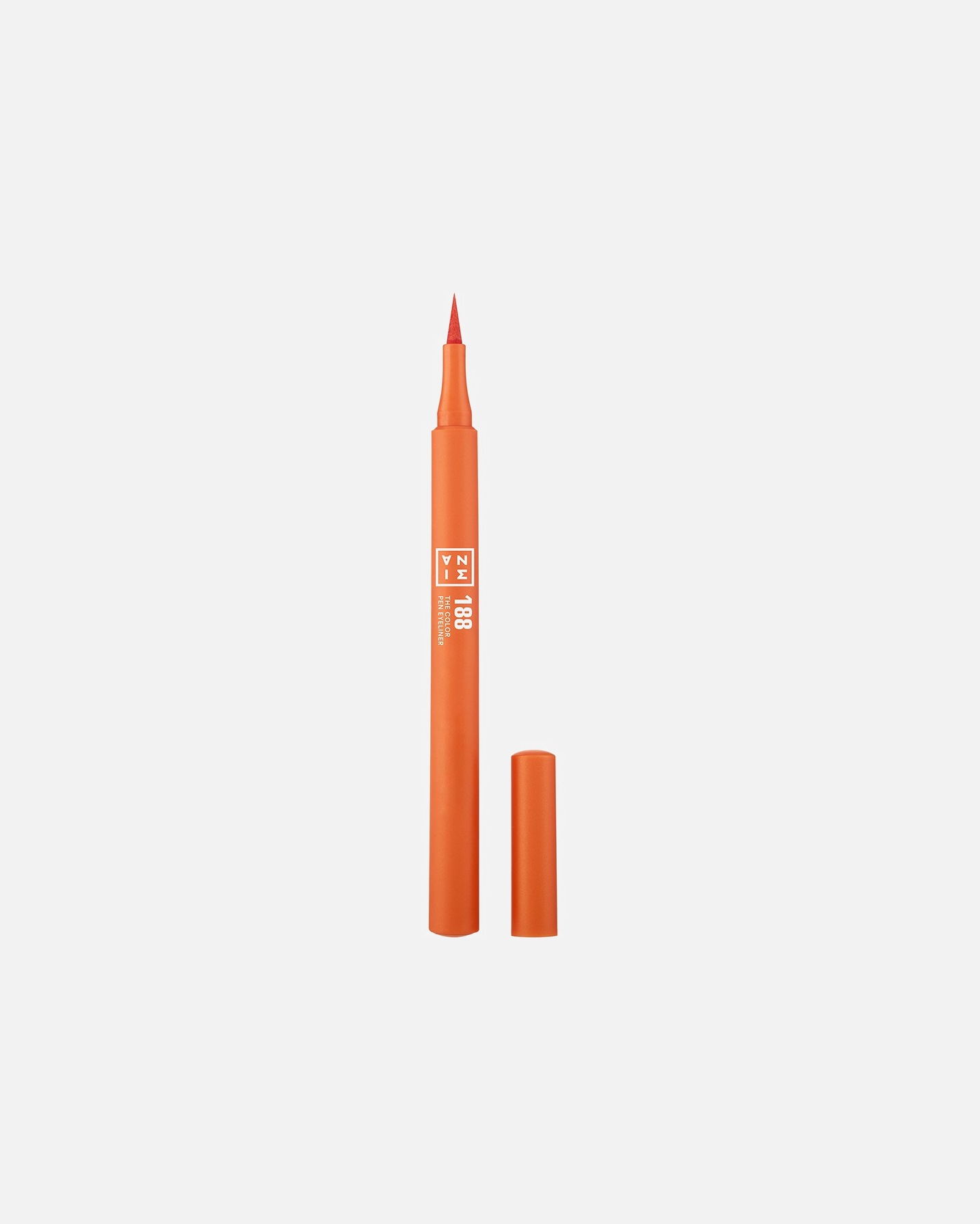 Eyeliner dla Unisex 3INA The Color Pen - Kolorowy eyeliner w pisaku 188 - ORANGE