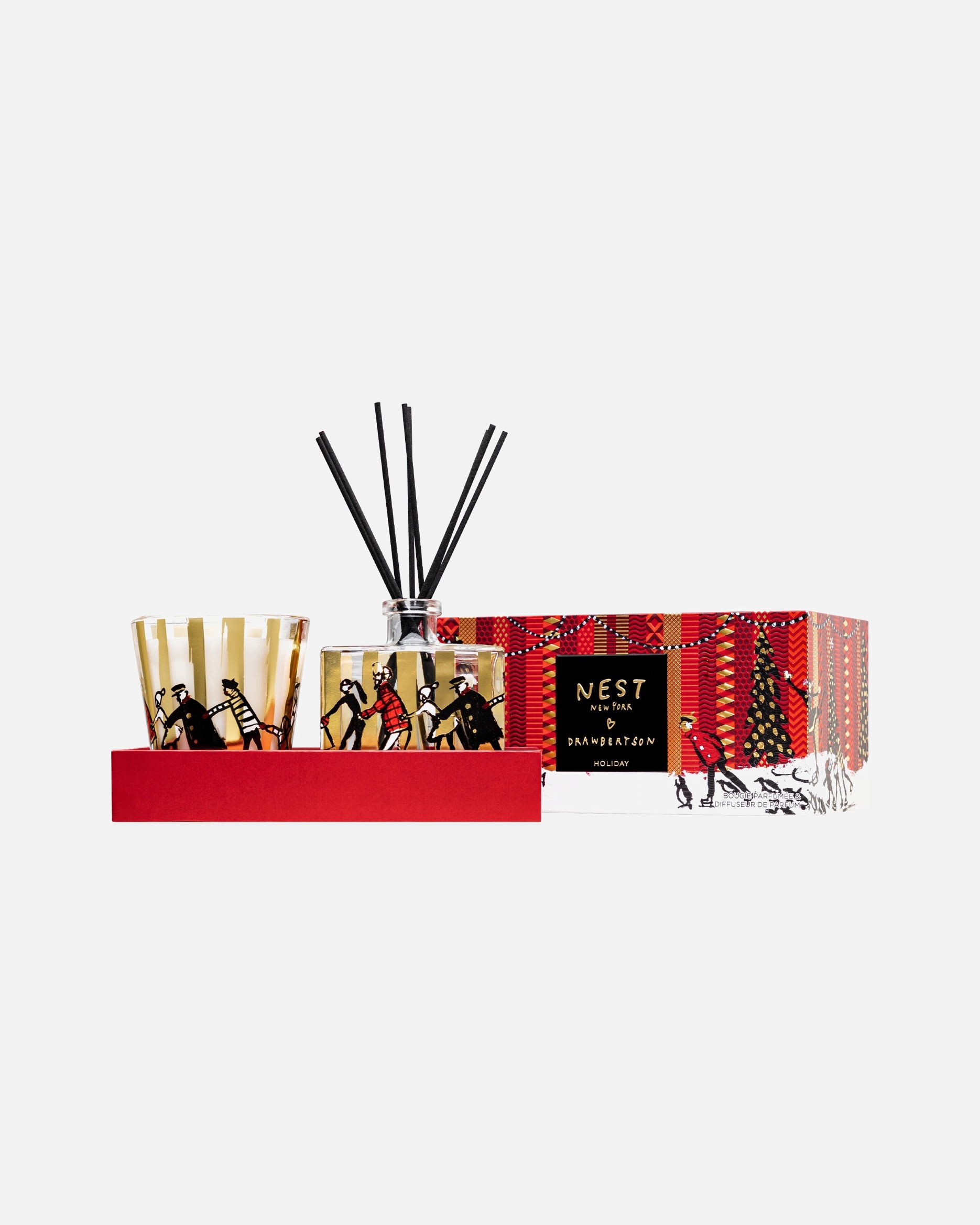 Zapach do pomieszczeń dla Unisex NEST NEW YORK Default Brand Line Classic Candle & Reed Diffuser Set 1 szt.