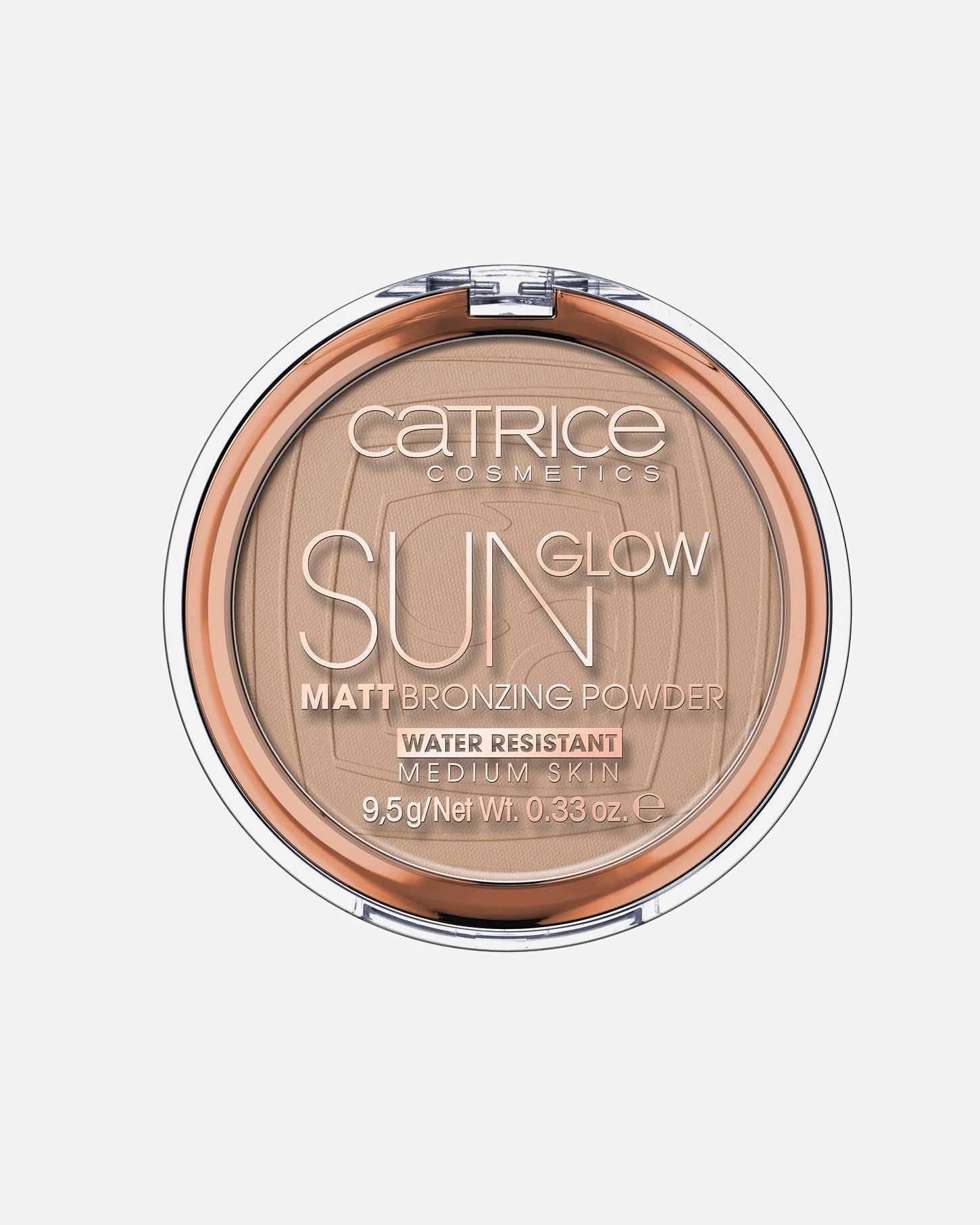 Bronzer dla Unisex Catrice Sun Glow Matt Bronzing Powder 030 - MEDIUM BRONZE