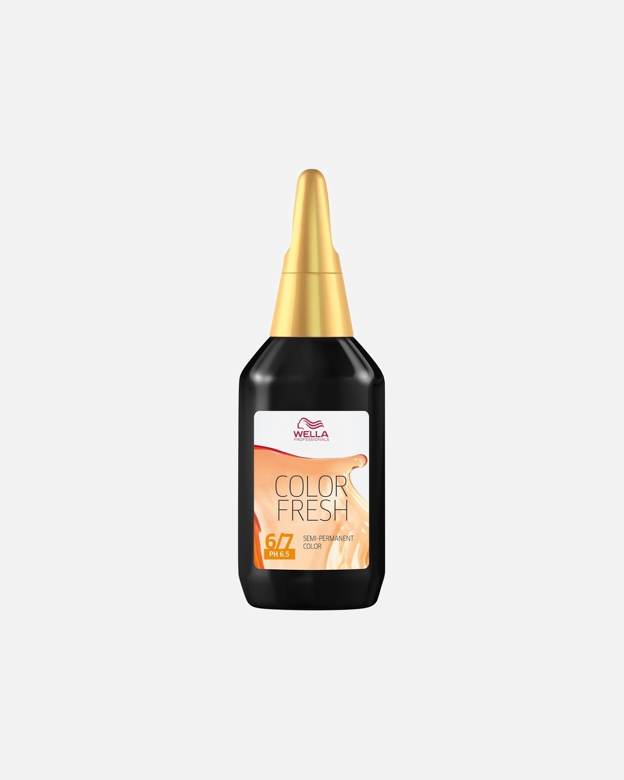 Koloryzujący tint do włosów dla Unisex Wella Color Fresh Semi-Permanent Color Nr 6/7 Ciemny blond brąz