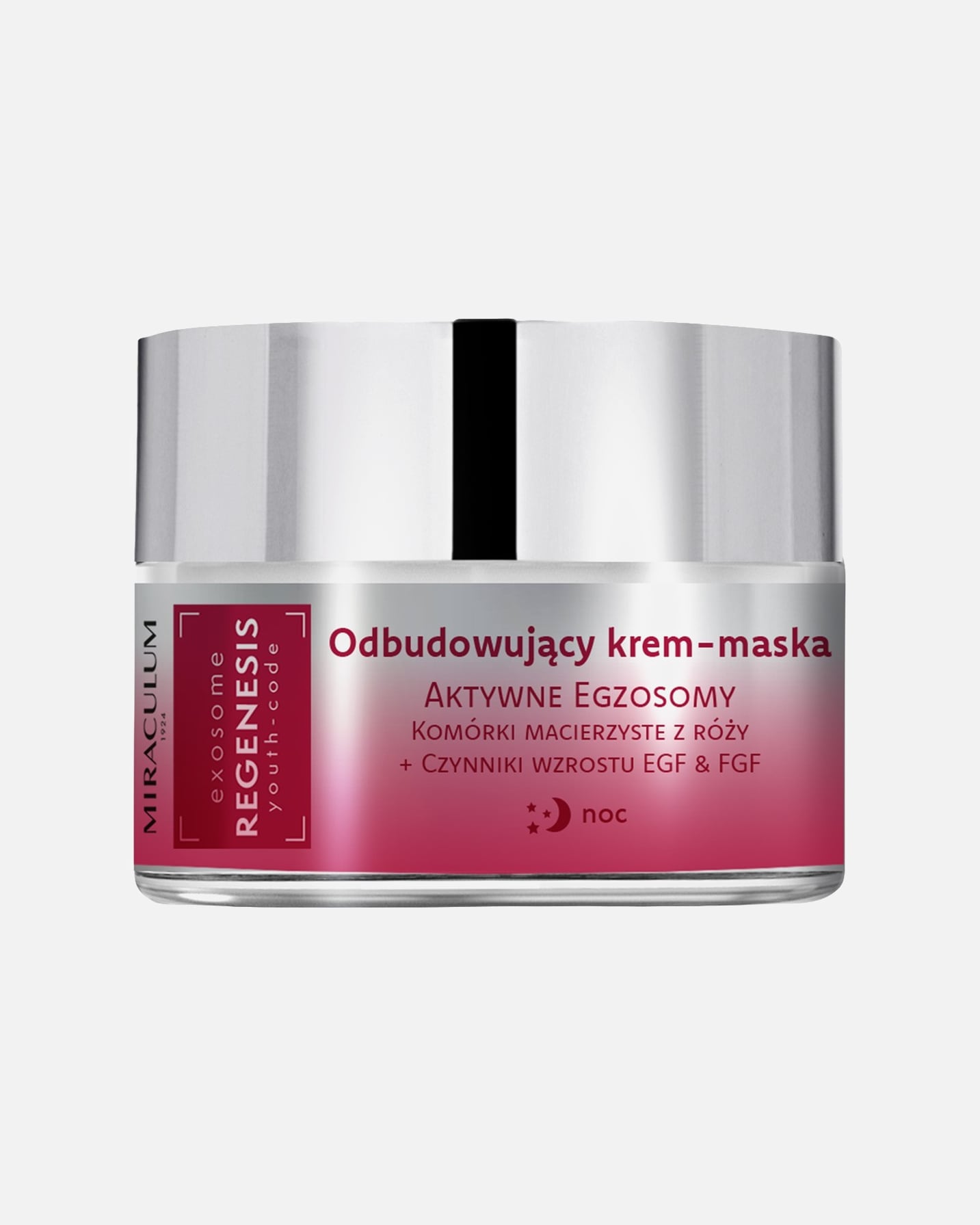 Krem do twarzy dla Unisex Miraculum EXO-SOME REGENESIS ODBUDOWUJĄCA KREM-MASKA NA NOC 50 ml