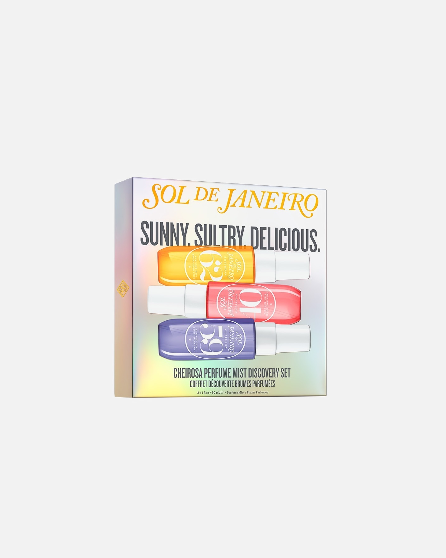 Zestaw zapachowy dla Unisex Sol de Janeiro Cheirosa Perfume Mist Trio Discovery Set 1 szt.