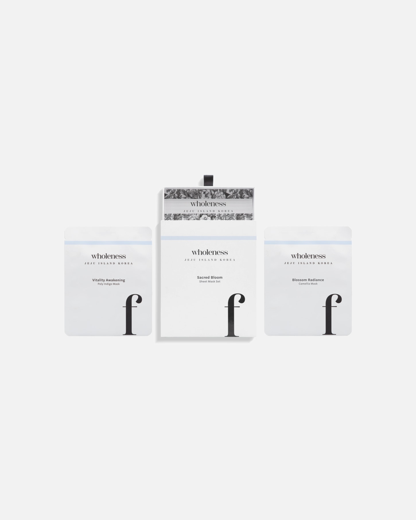 Maska nawilżająca dla Kobieta Wholeness Sacred Bloom Mask Set 1 szt.