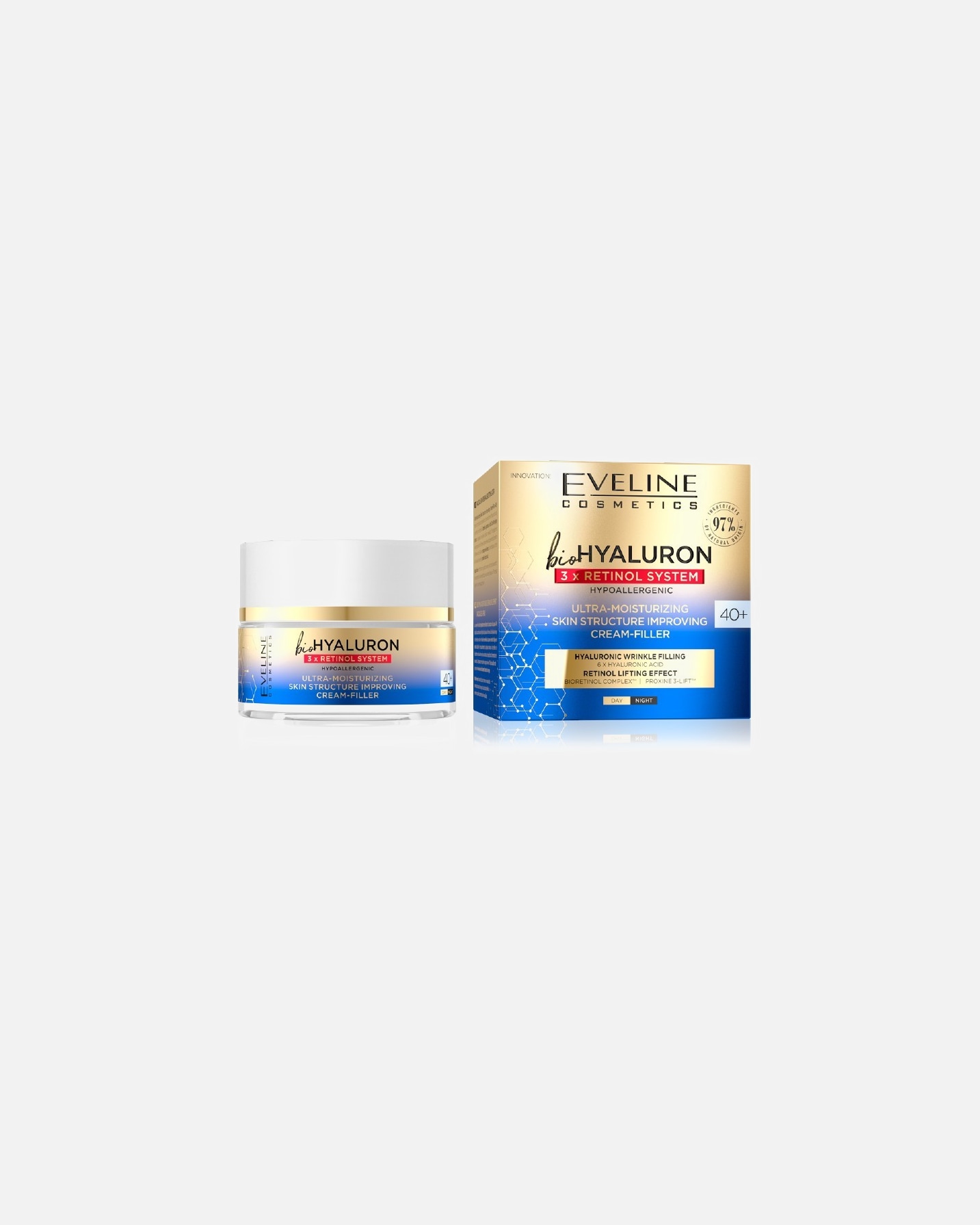 Krem do twarzy dla Unisex Eveline Cosmetics 50 ml