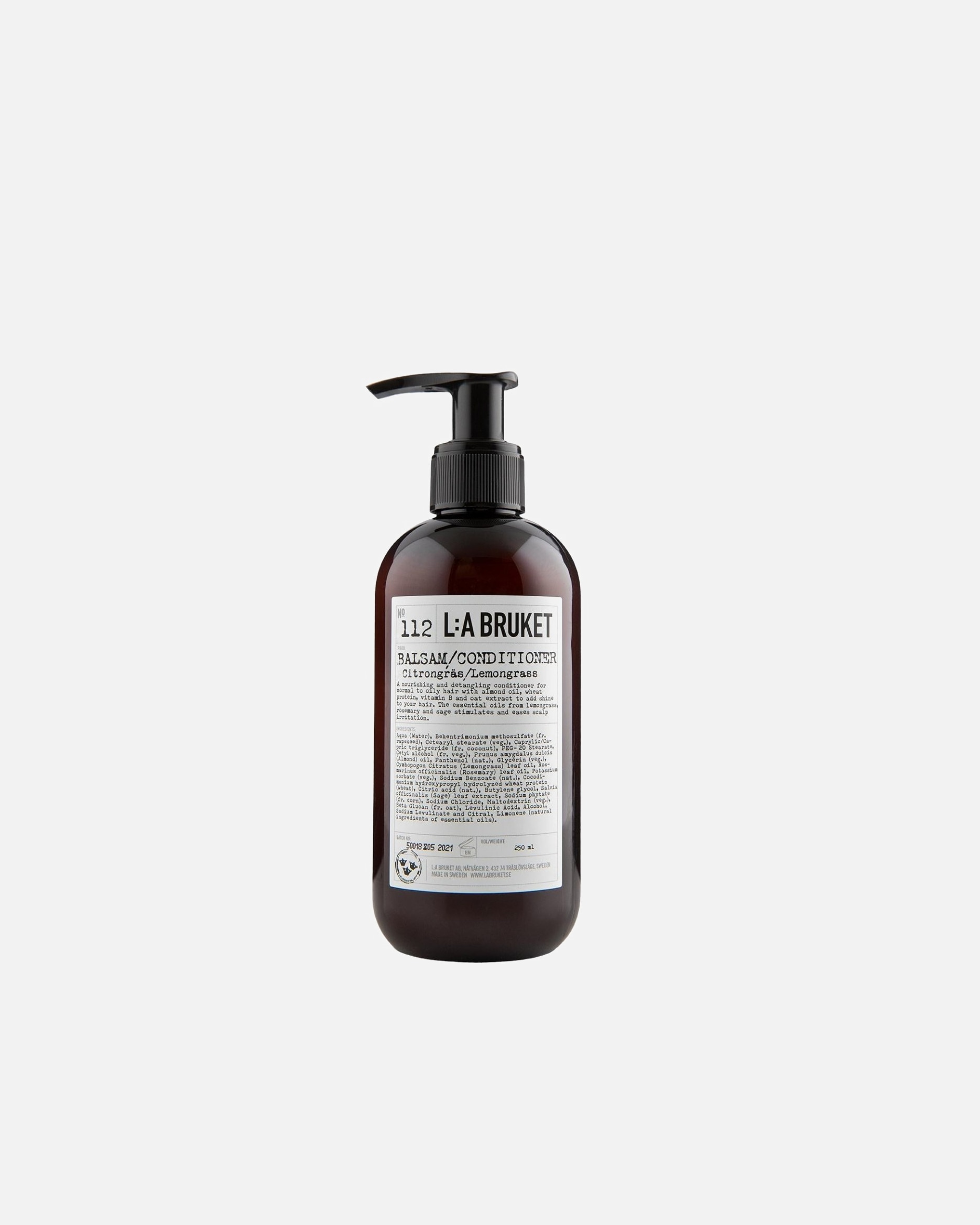 Szampon do włosów dla Unisex L:A BRUKET No. 112 Conditioner Lemongrass 240 ml