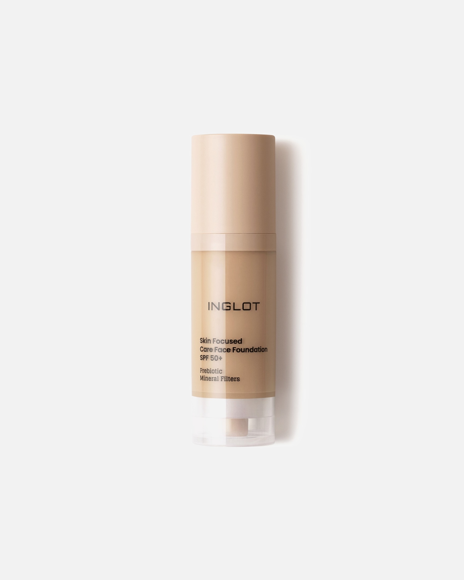 Podkład dla Kobieta Inglot PIELĘGNACYJNY PODKŁAD DO TWARZY SKIN FOCUSED SPF 50 308 - MEDIUM OLIVE
