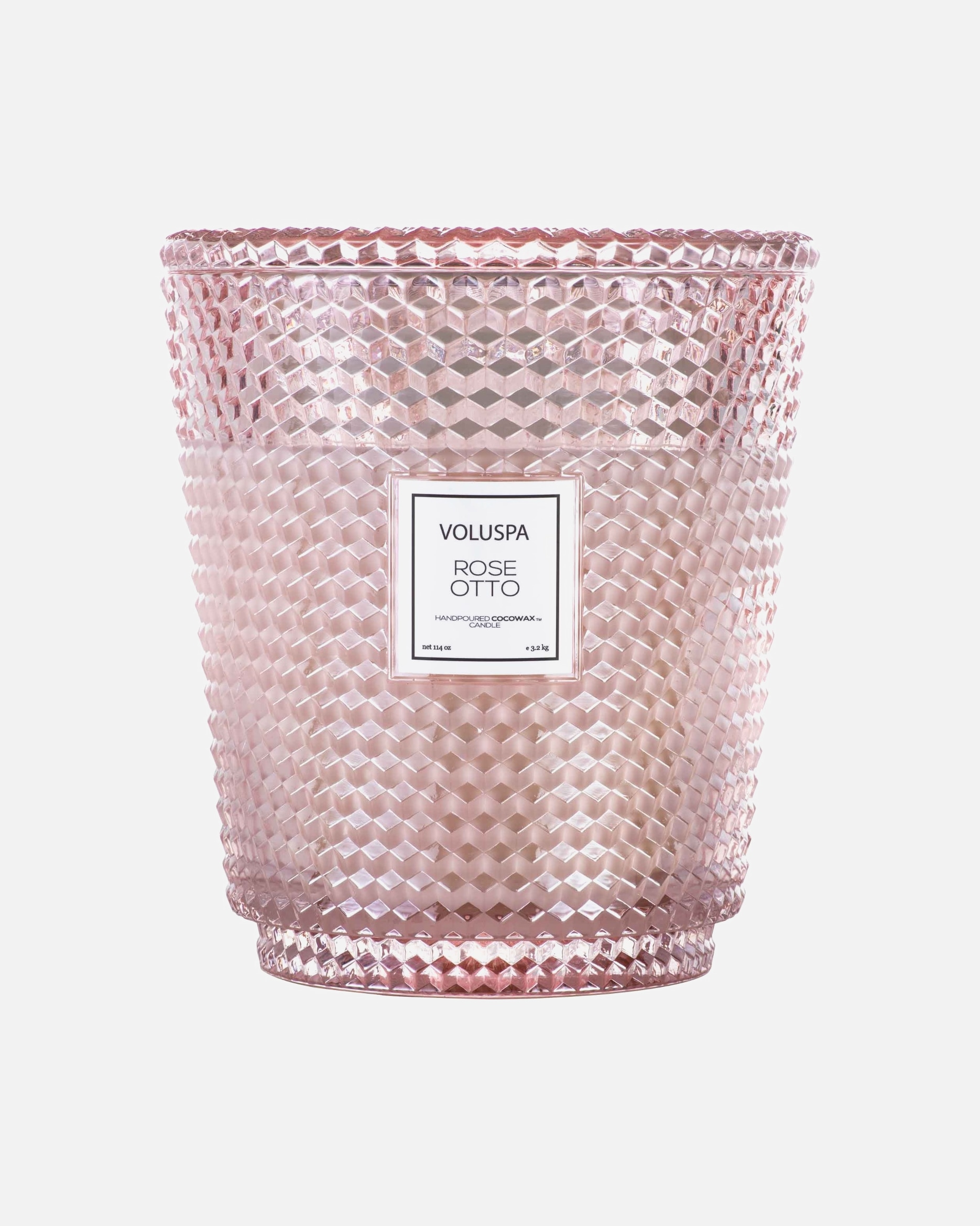 Zapach do pomieszczeń dla Unisex VOLUSPA Roses 5 Wick Hearth Candle Rose Otto - Bulgarian Rose