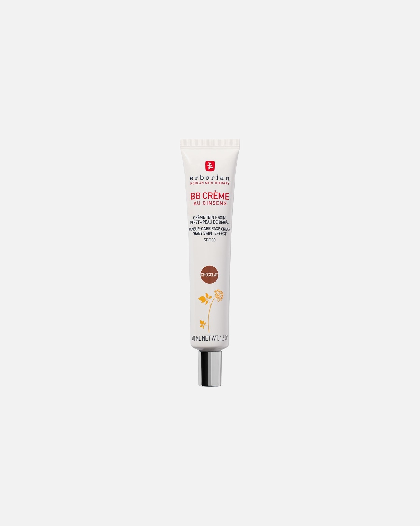Krem BB dla Unisex ERBORIAN BB Crème au Ginseng CHOCOLAT