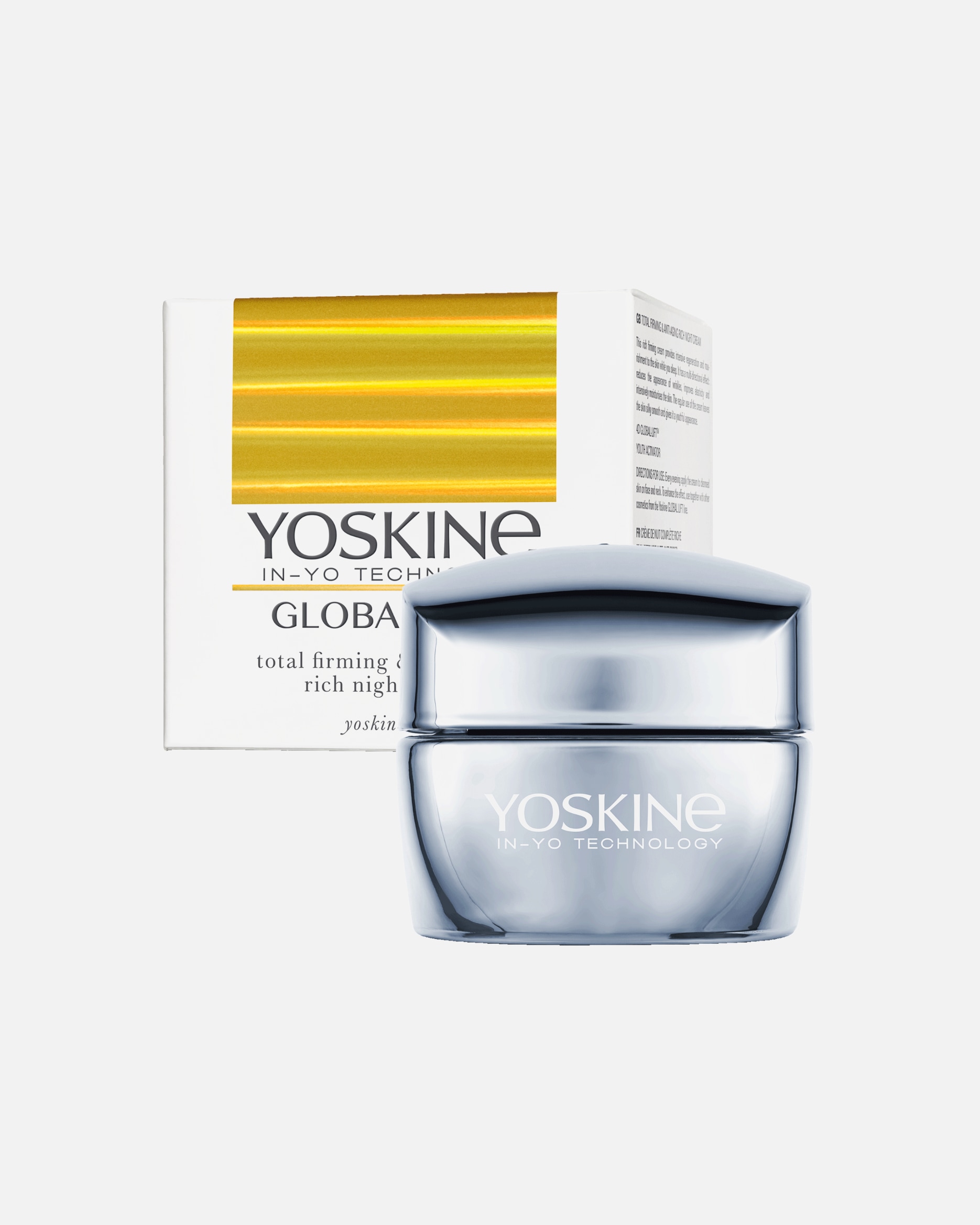 Krem do twarzy dla Kobieta Yoskine YOSKINE GLOBAL LIFT Total firming & anti-aging - rich night cream 50 g