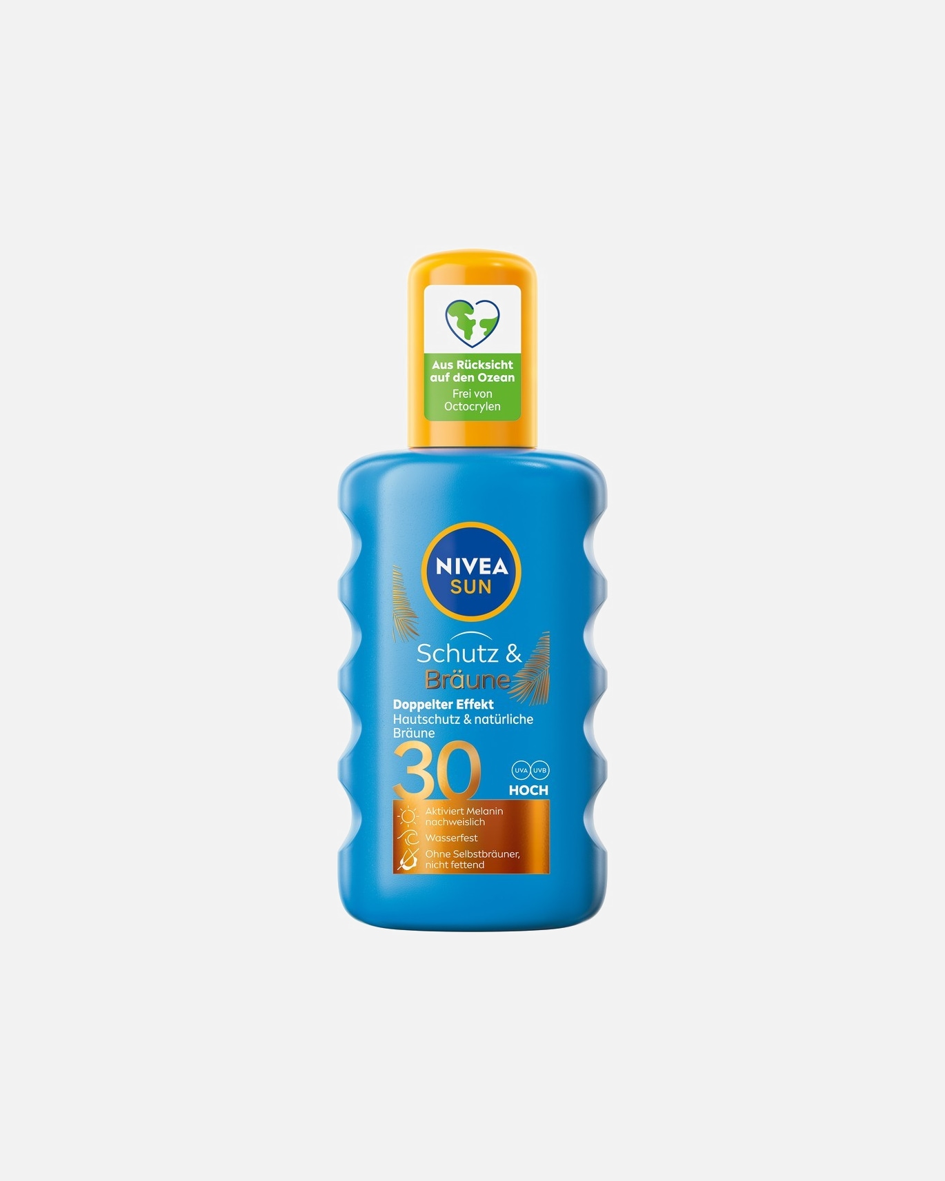 Spray do opalania dla Unisex NIVEA SUN Ochrona i opalenizna SPF30 200 ml