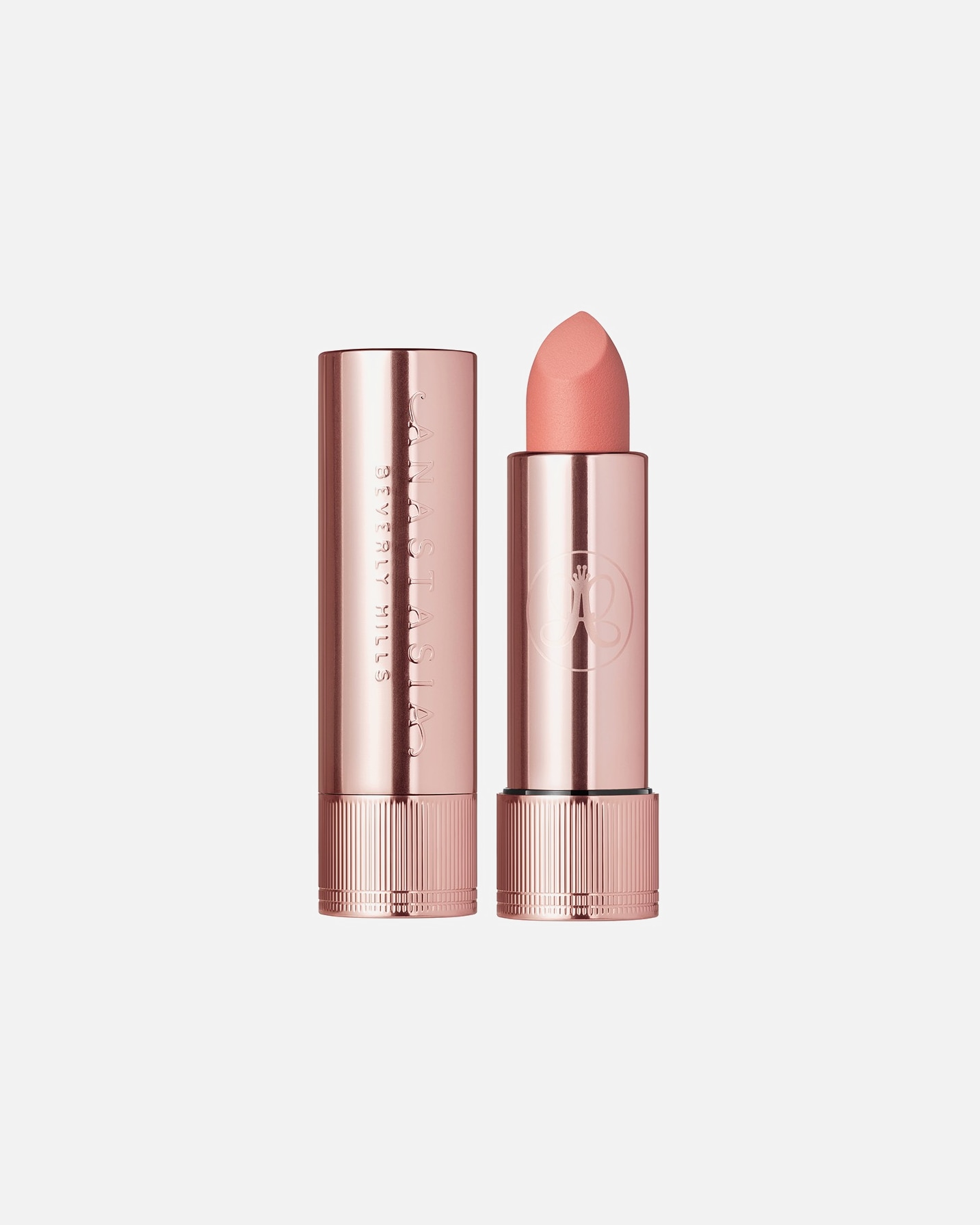 Pomadka do ust w sztyfcie dla Unisex Anastasia Beverly Hills Matte & Satin Matte Lipstick - Hush Pink