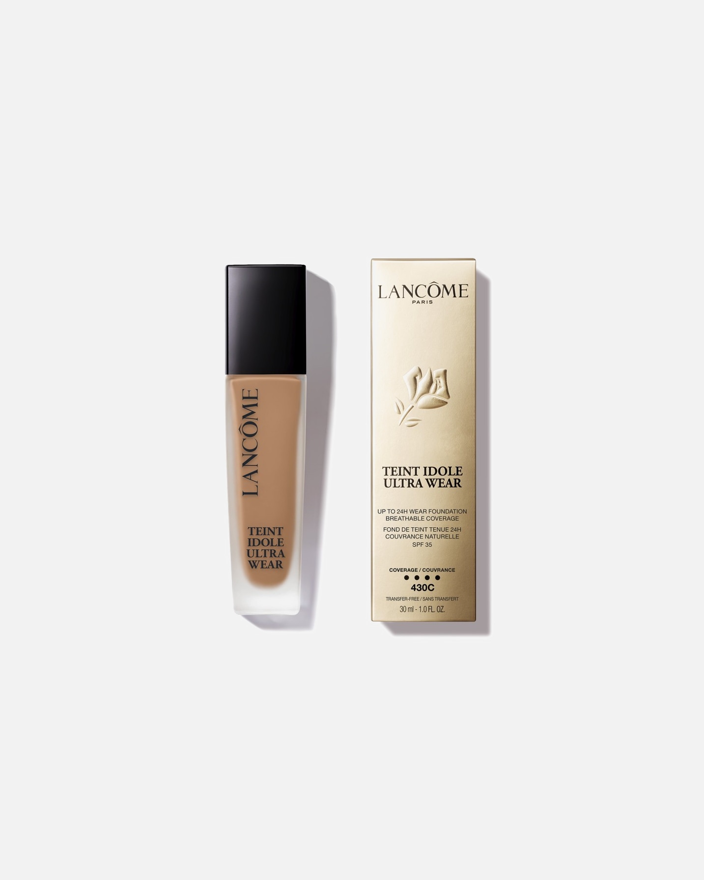 Podkład dla Unisex Lancôme Teint Idole 24H LONGWEAR FOUNDATION 430C (previously 055)