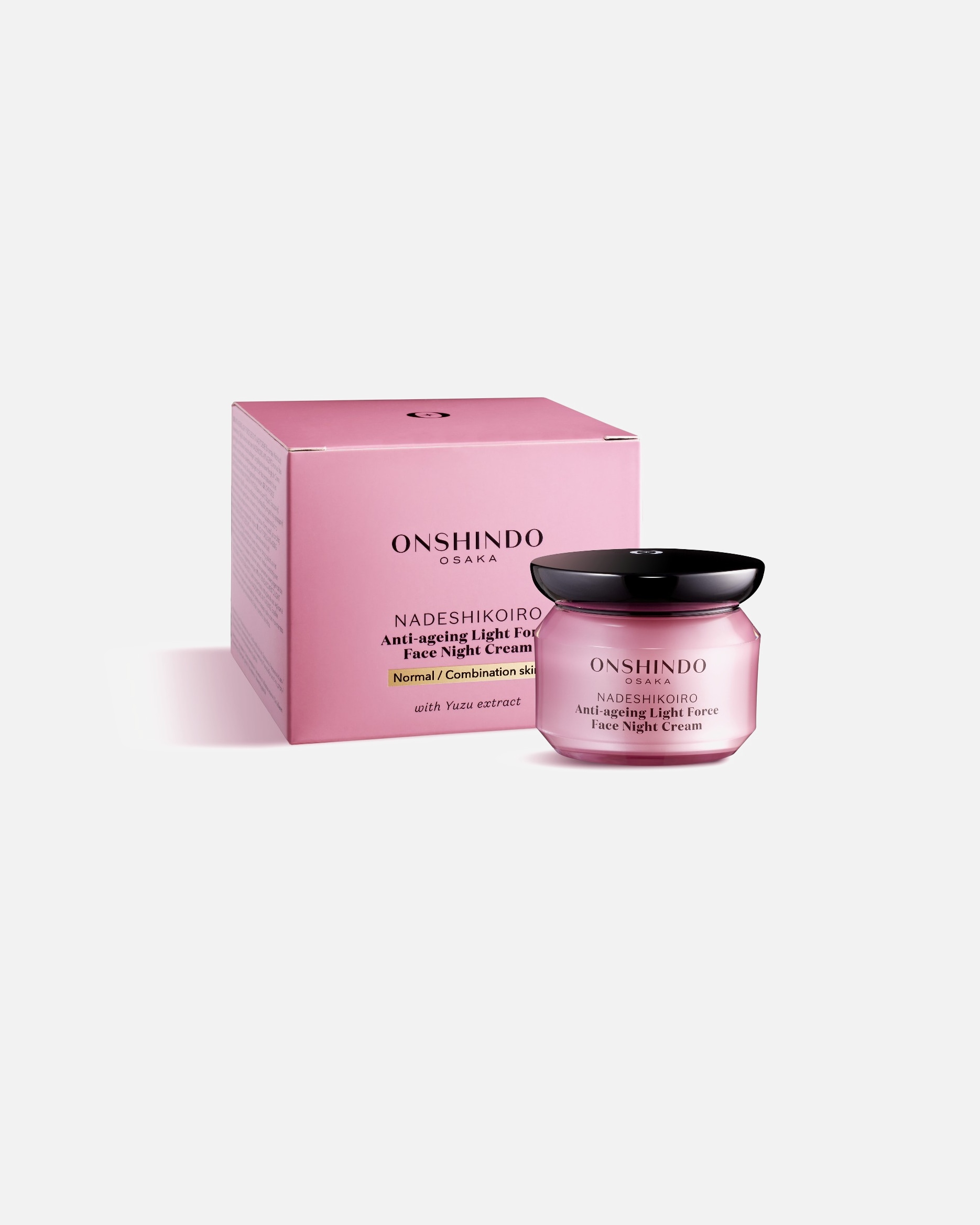 Krem na noc dla Kobieta Onshindo Osaka NADESHIKOIRO Anti-ageing Light Force Face Night Cream - Normal and Combination skin 50 ml