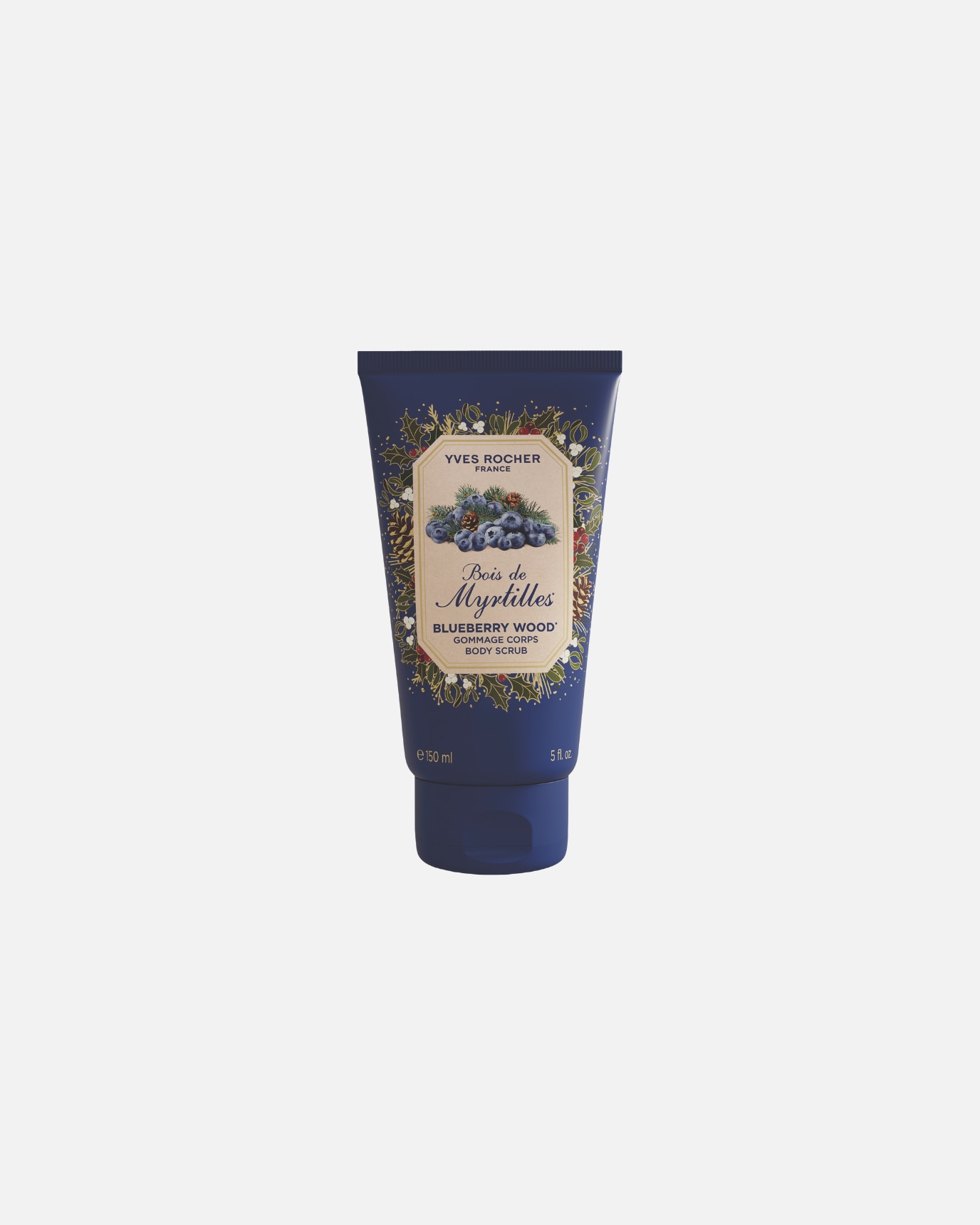 Peeling do ciała dla Unisex Yves Rocher Blueberry Wood 150 ml