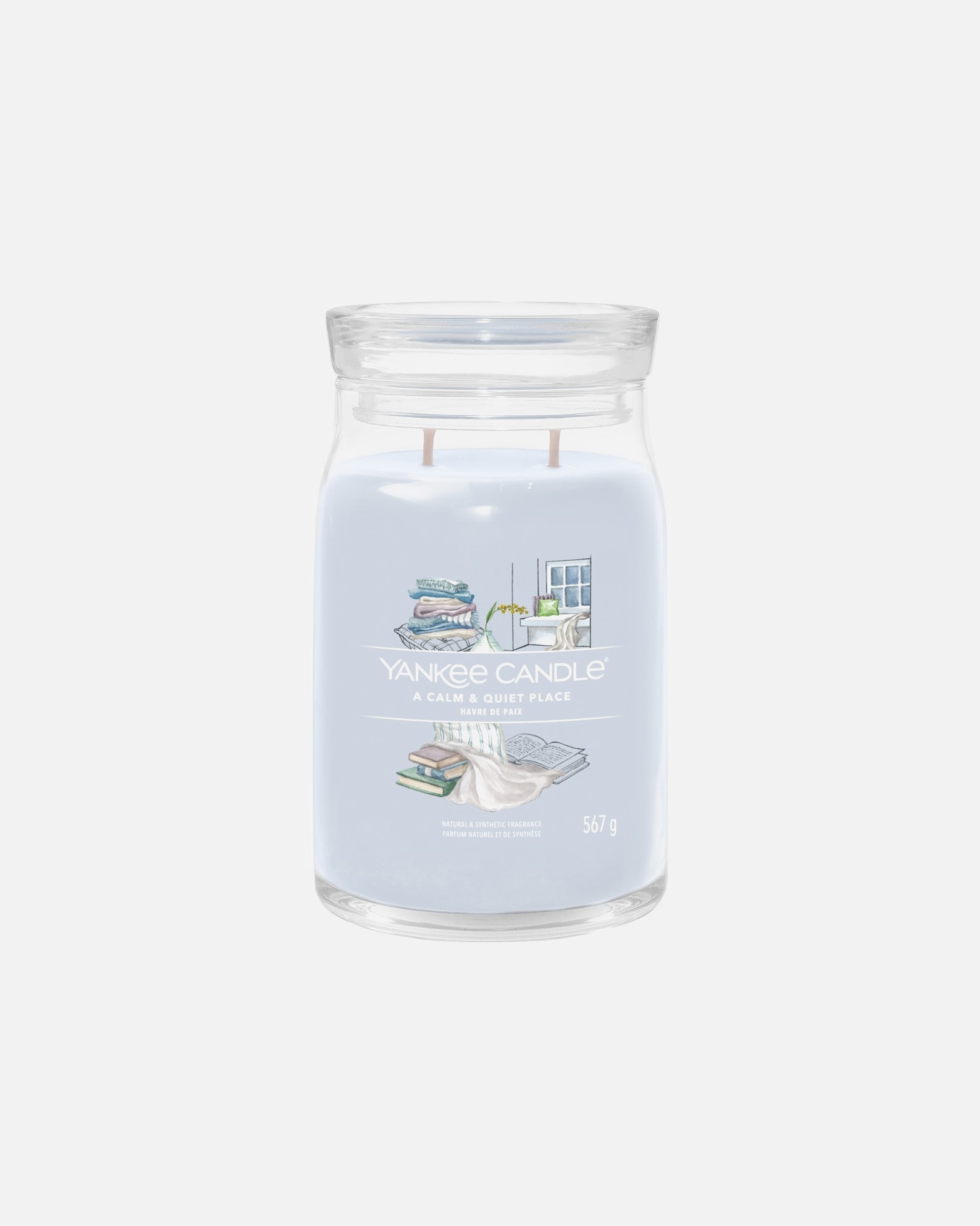 Świeca dla Unisex YANKEE CANDLE Jar A Calm & Quiet Place 567 g - Signature