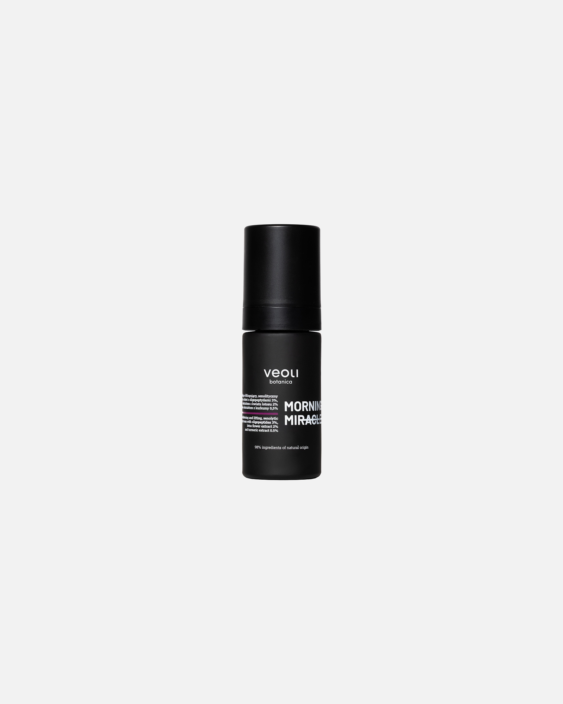 Krem na dzień dla Unisex Veoli Botanica Rozświetlająco-liftingujący, senolityczny krem do twarzy 30 ml