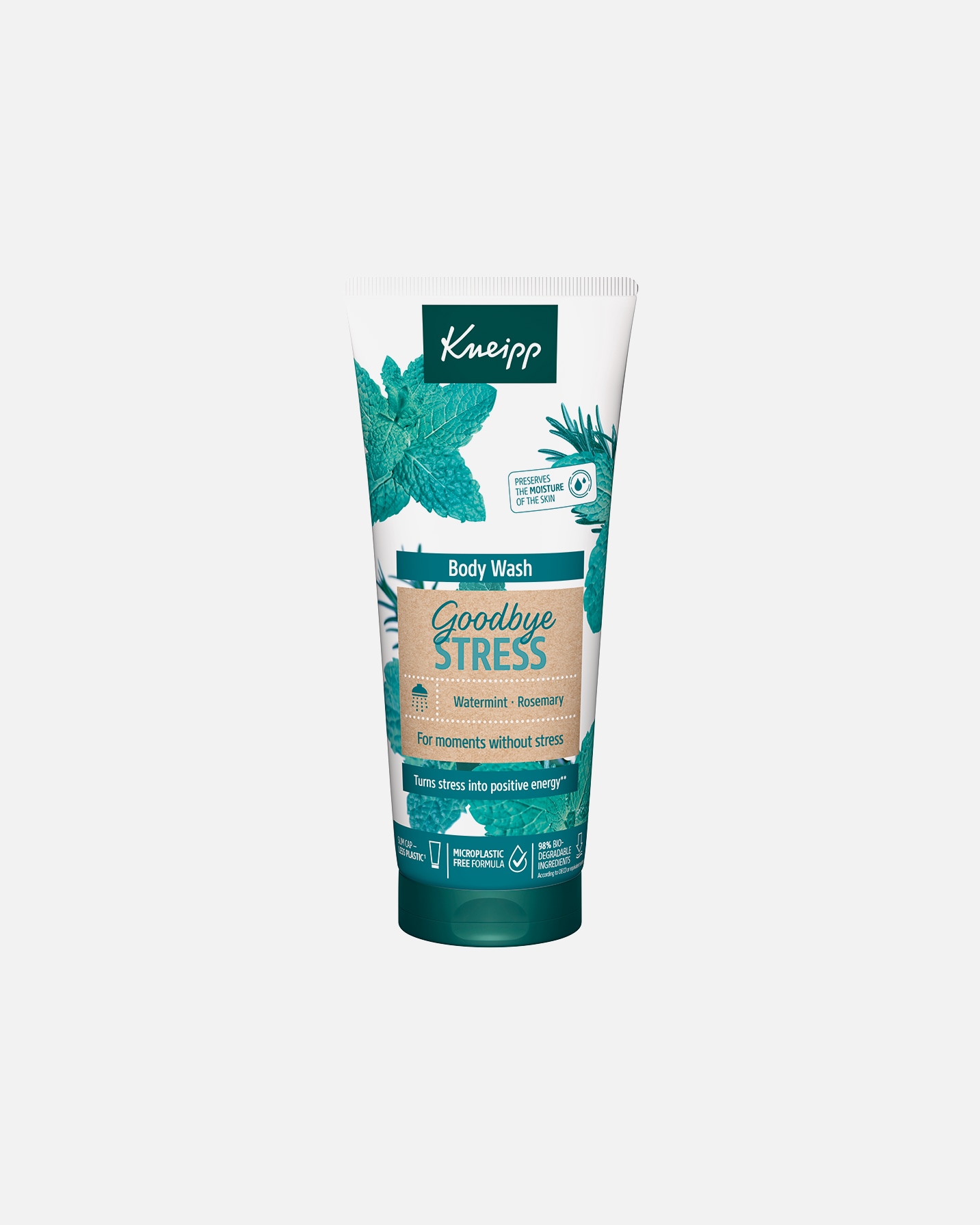 Żel pod prysznic dla Unisex Kneipp Goodbye stress Rozmaryn i Mięta 200 ml