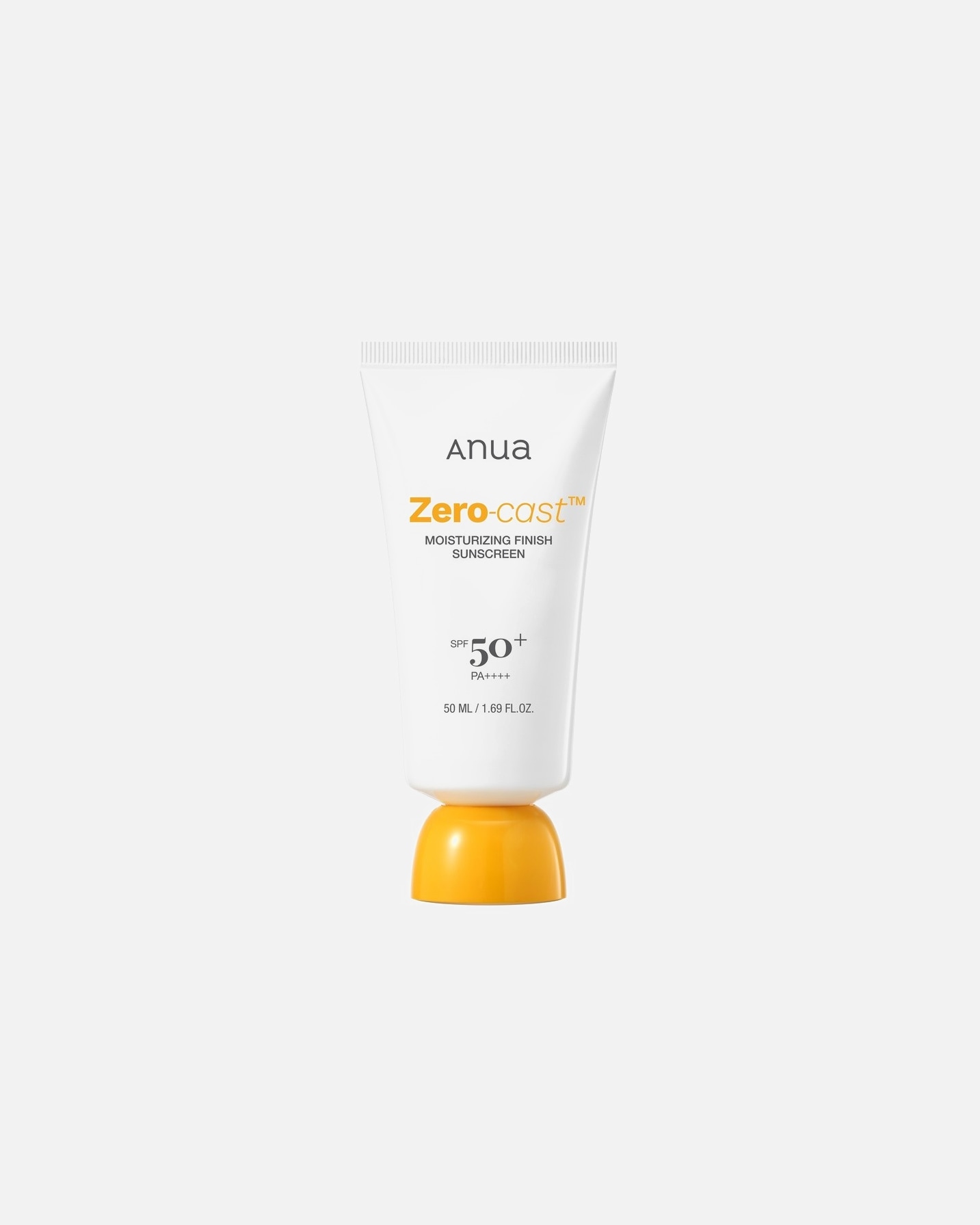 Krem przeciwsłoneczny do twarzy dla Unisex Anua Zero-Cast Moisturizing Sunscreen 50 ml