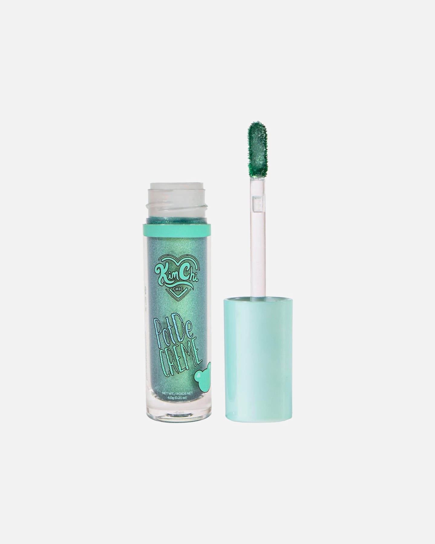 Cień do powiek dla Unisex KimChi Chic Beauty Pot de Crème Emerald City