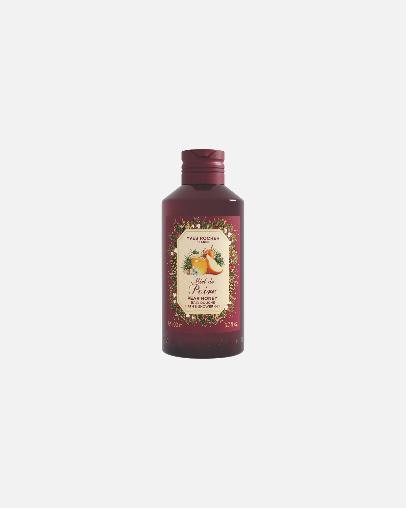 Żel pod prysznic dla Unisex Yves Rocher Pear Honey 200 ml