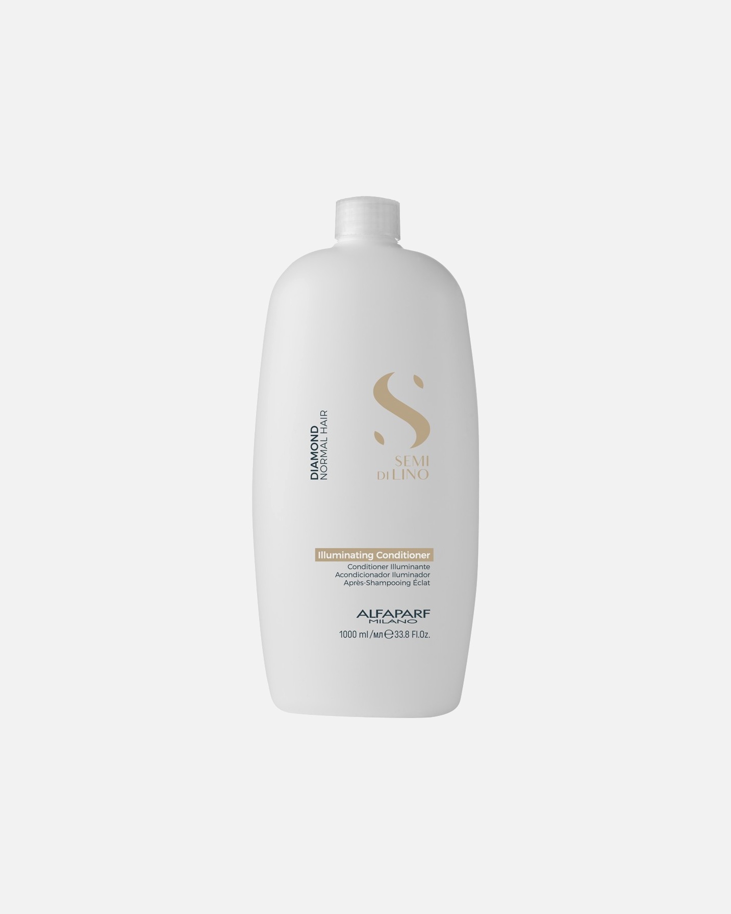 Odżywka do włosów do spłukiwania dla Unisex ALFAPARF MILANO Semi di Lino ROZŚWIETLAJĄCA ODŻYWKA DO WŁOSÓW 1000 ml