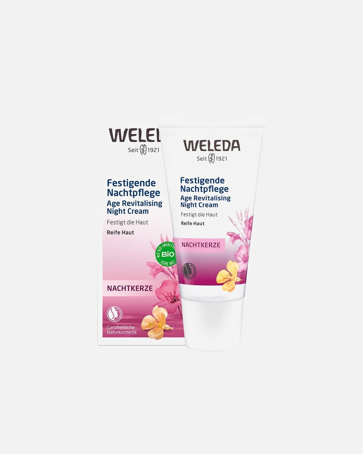 Krem na noc dla Unisex Weleda Evening Primrose Age Revitalising Night Cream 30 ml