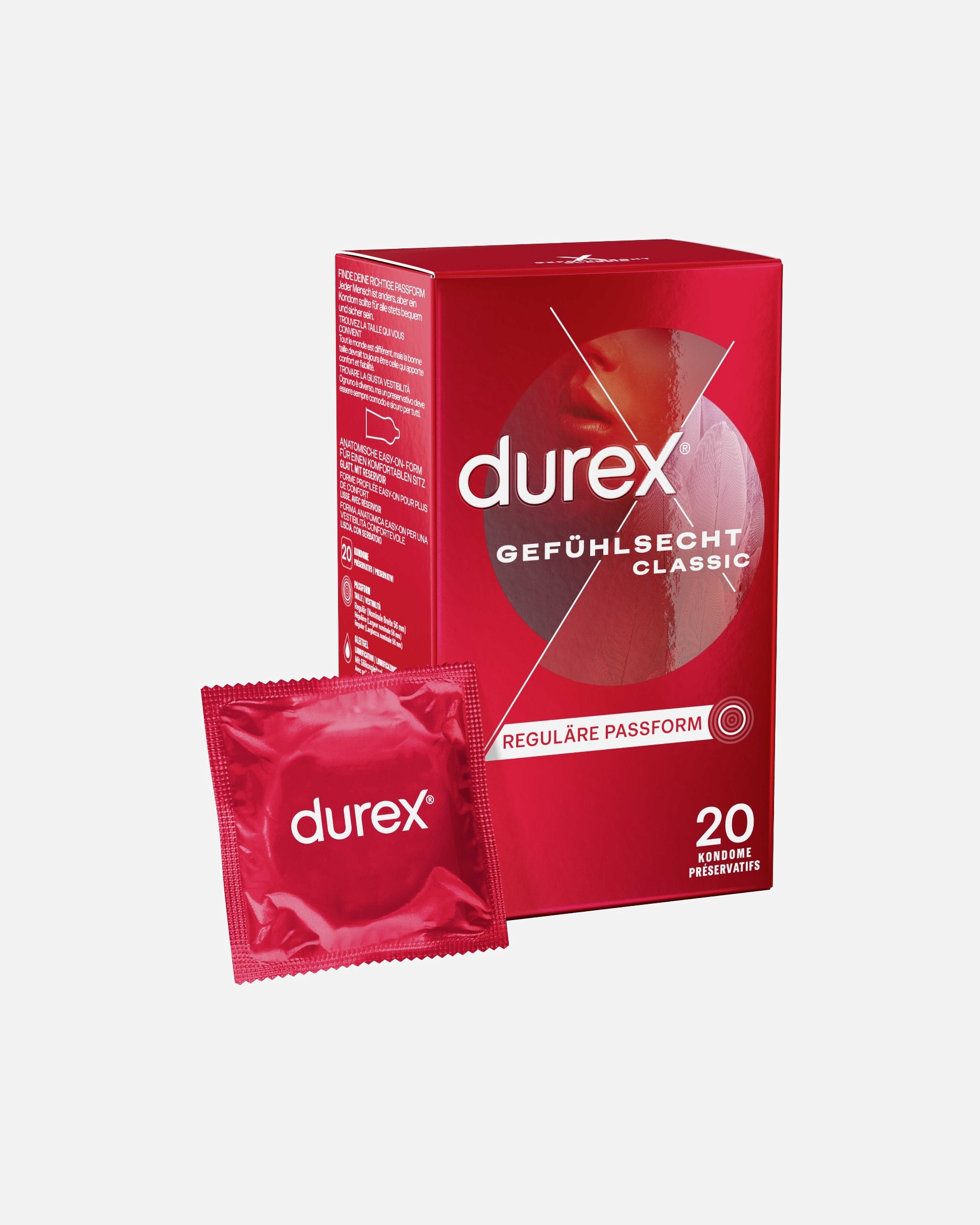 Prezerwatywa dla Kobieta Durex Naturalne doznania 20 szt.