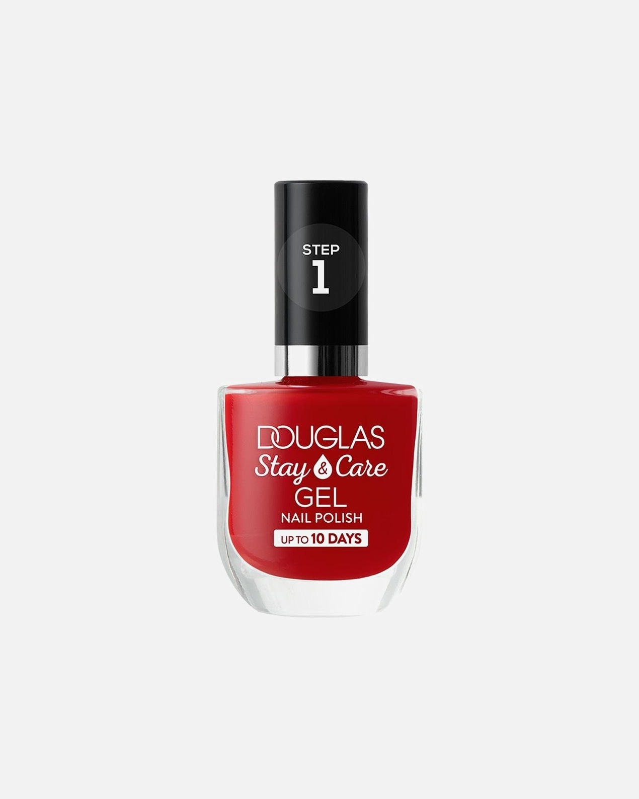 Lakier do paznokci dla Unisex Douglas Collection Make-Up Stay & Care Gel Nail Polish Nr.15 - Find Your Fire