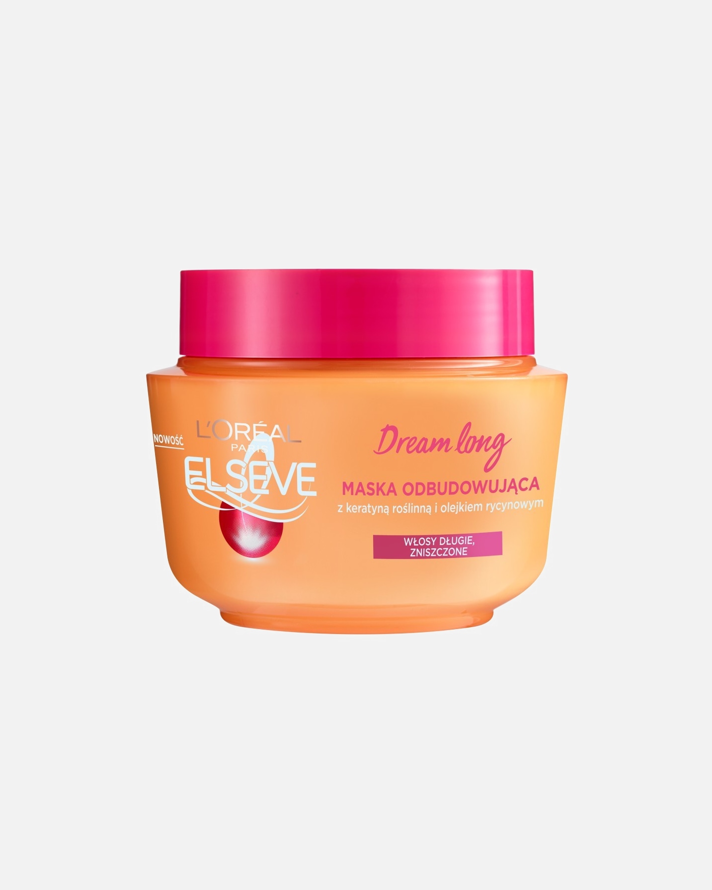 Maska do włosów dla Unisex Elseve Elseve Dream Long Maska Odbudowująca do włosów długich i zniszczonych 300 ml